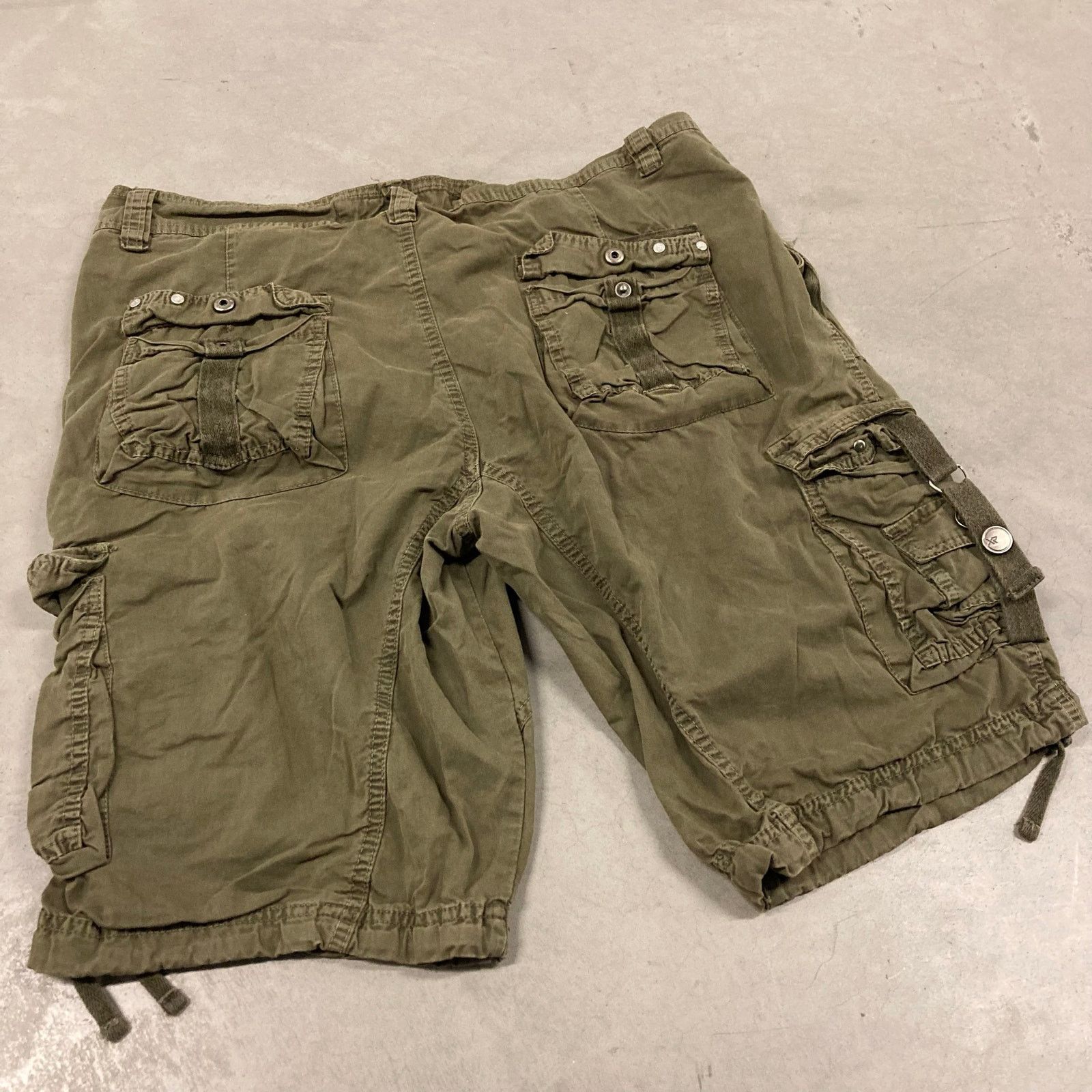Vintage Vintage Y2K xray deconstructed cargo board shorts 36 Size US 36 / EU 52 - 2 Thumbnail
