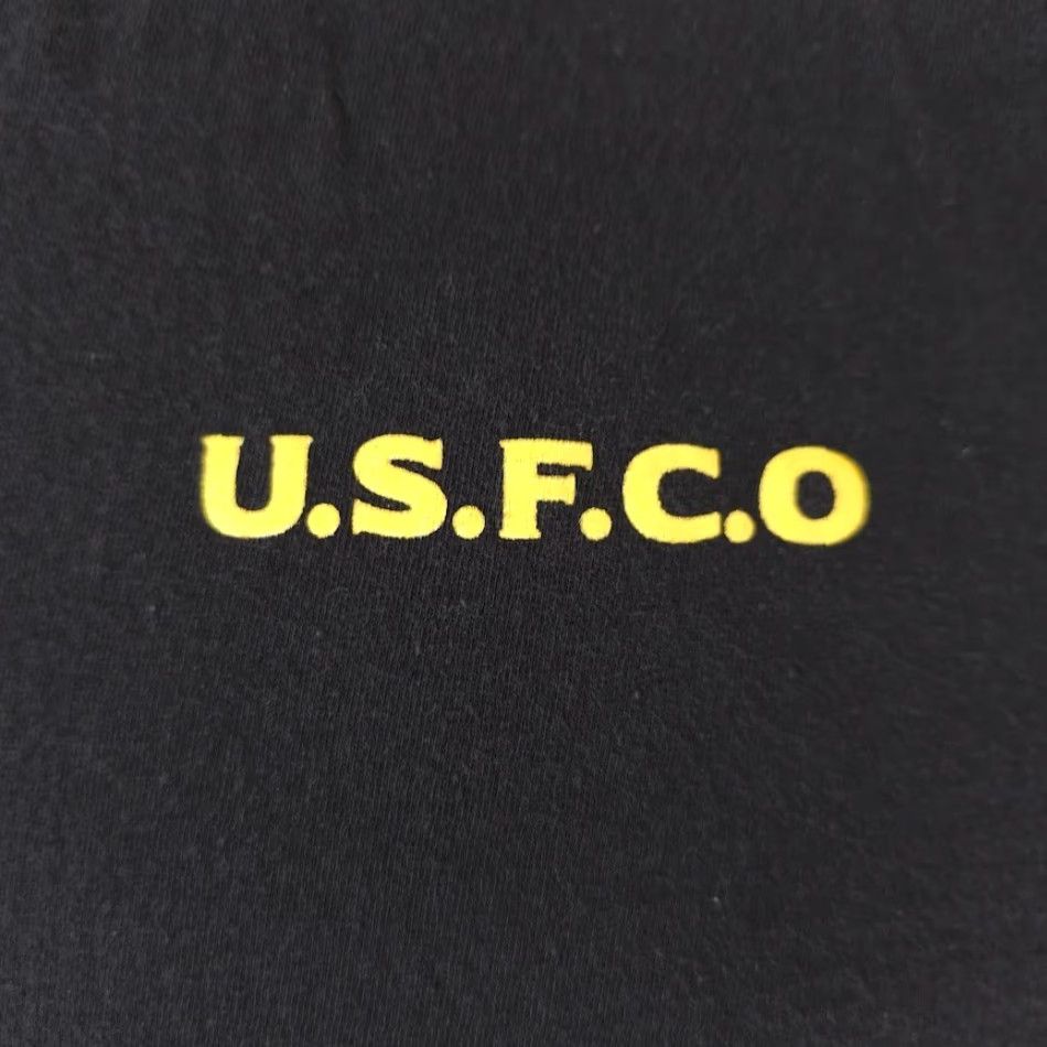 CO VINTAGE Grizzly Bear T Shirt Mens US Fishing Co Black Medium Naughty By Nature Size US M / EU 48-50 / 2 - 3 Thumbnail