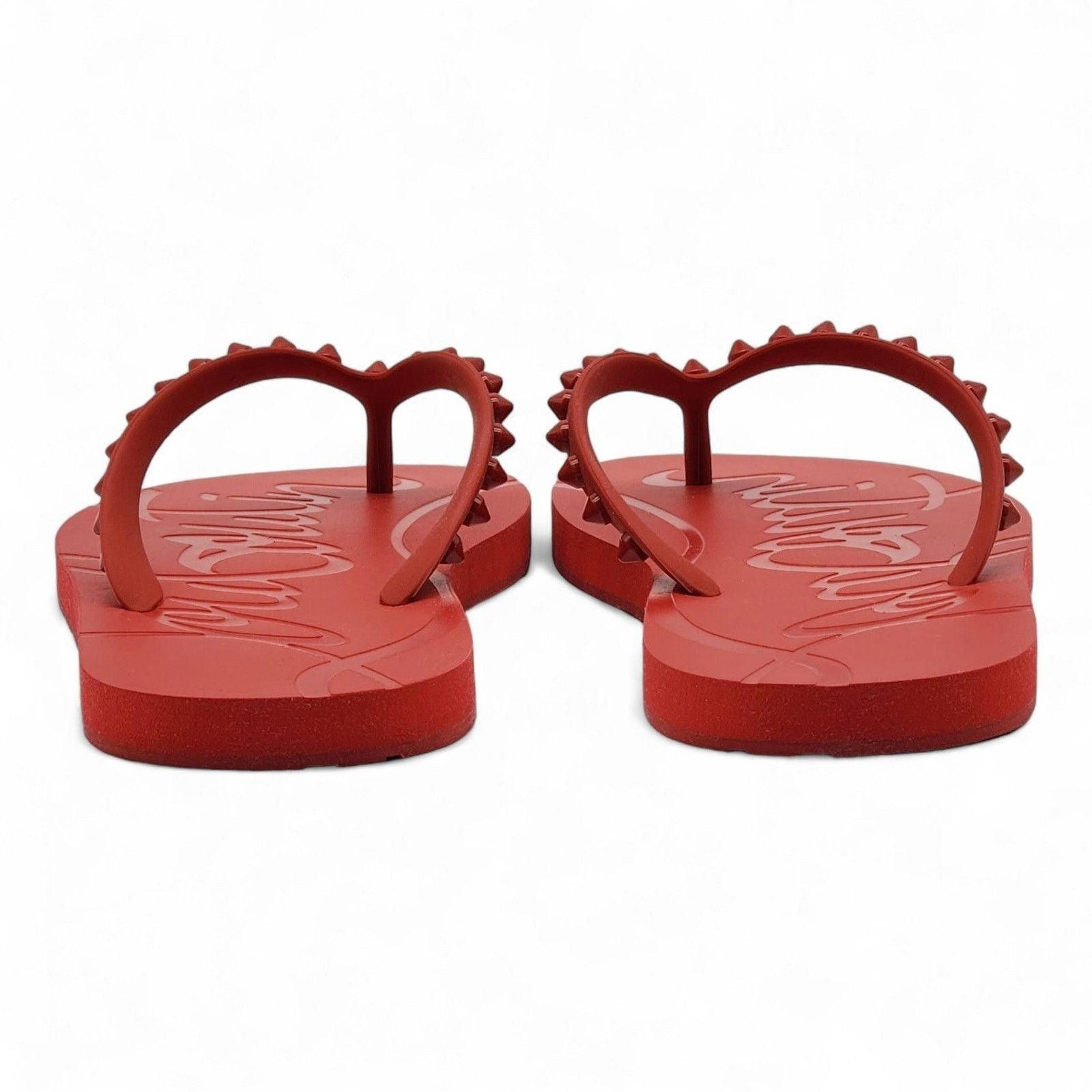 Christian Louboutin Christian Louboutin Loubi Flip Flops Size US 8 / EU 41 - 3 Thumbnail
