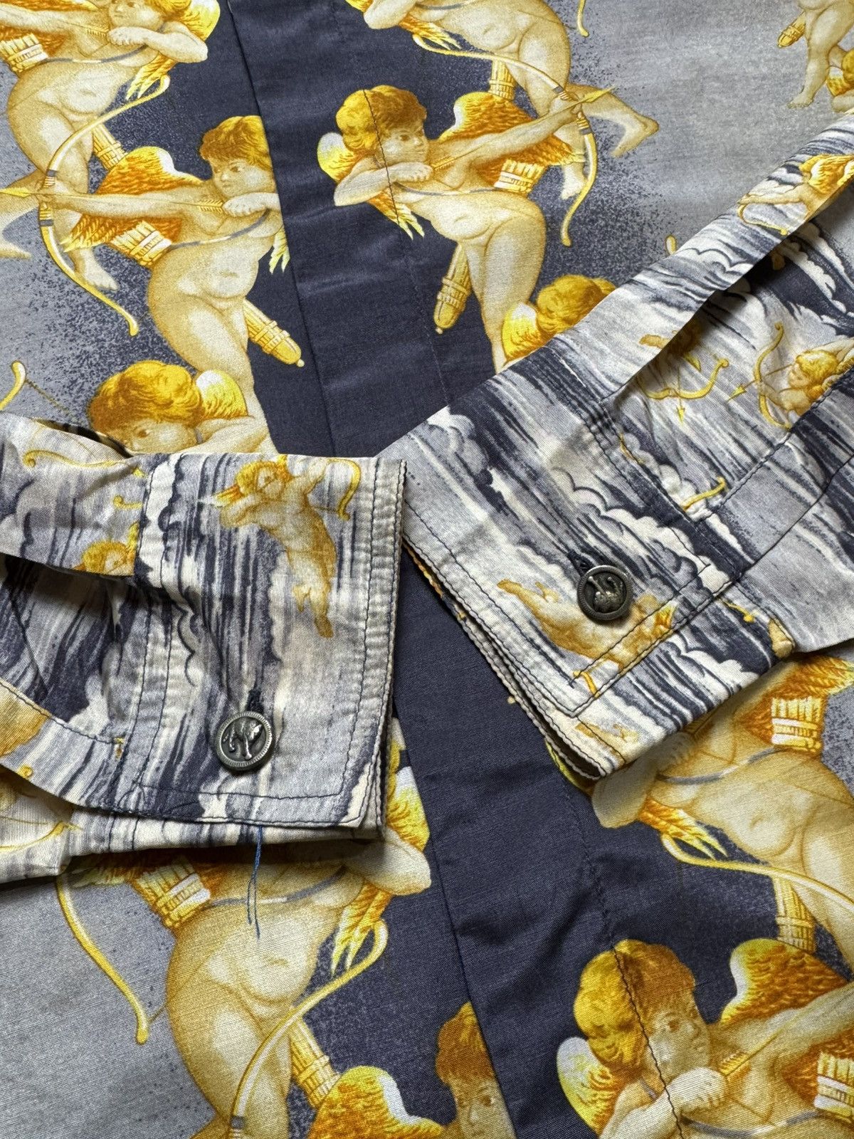 Versus Versace Vintage Versus Versace Golden Cherub worn by Robin Williams Size US M / EU 48-50 / 2 - 4 Thumbnail
