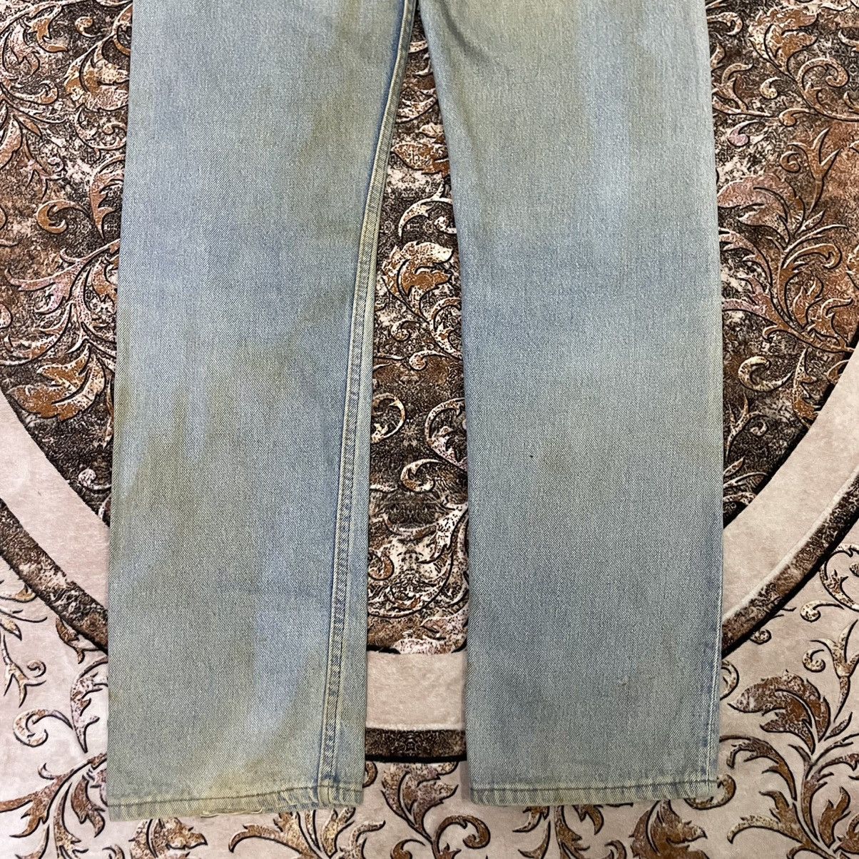 Levi's Vintage Clothing 🔥Vintage Levis 501 Stoned Washed Distress Dirty Denim Jeans Size US 31 - 6 Thumbnail