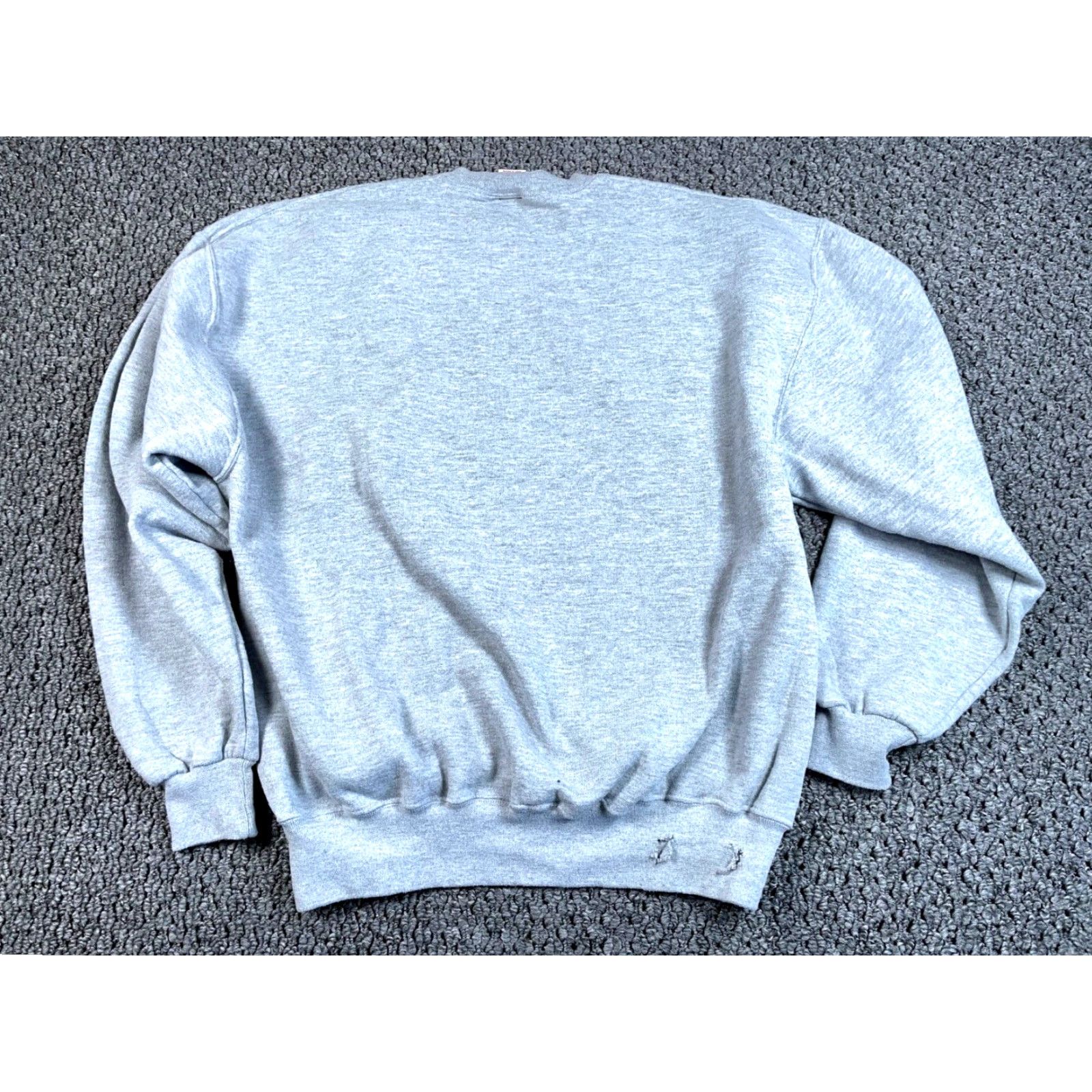 Russell Athletic VTG Russell Athletic Sweatshirt Adult XL Gray Crewneck Power/Graphic Print Flag USA 9/11 Patriotic Retro Vintage Size US XL / EU 56 / 4 - 2 Thumbnail