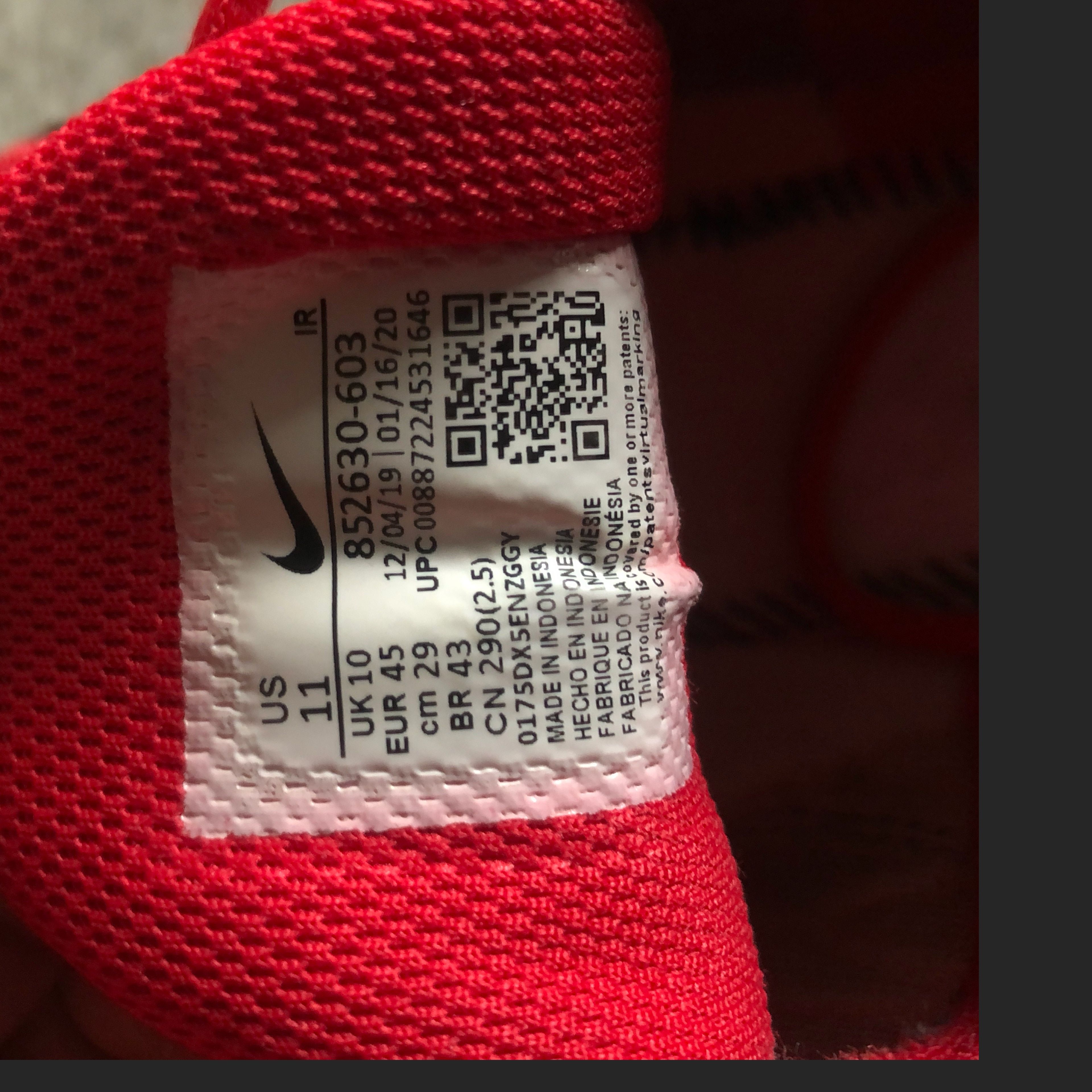 Nike Nike TN Red/Black US 11 Size US 11 / EU 44 - 3 Thumbnail
