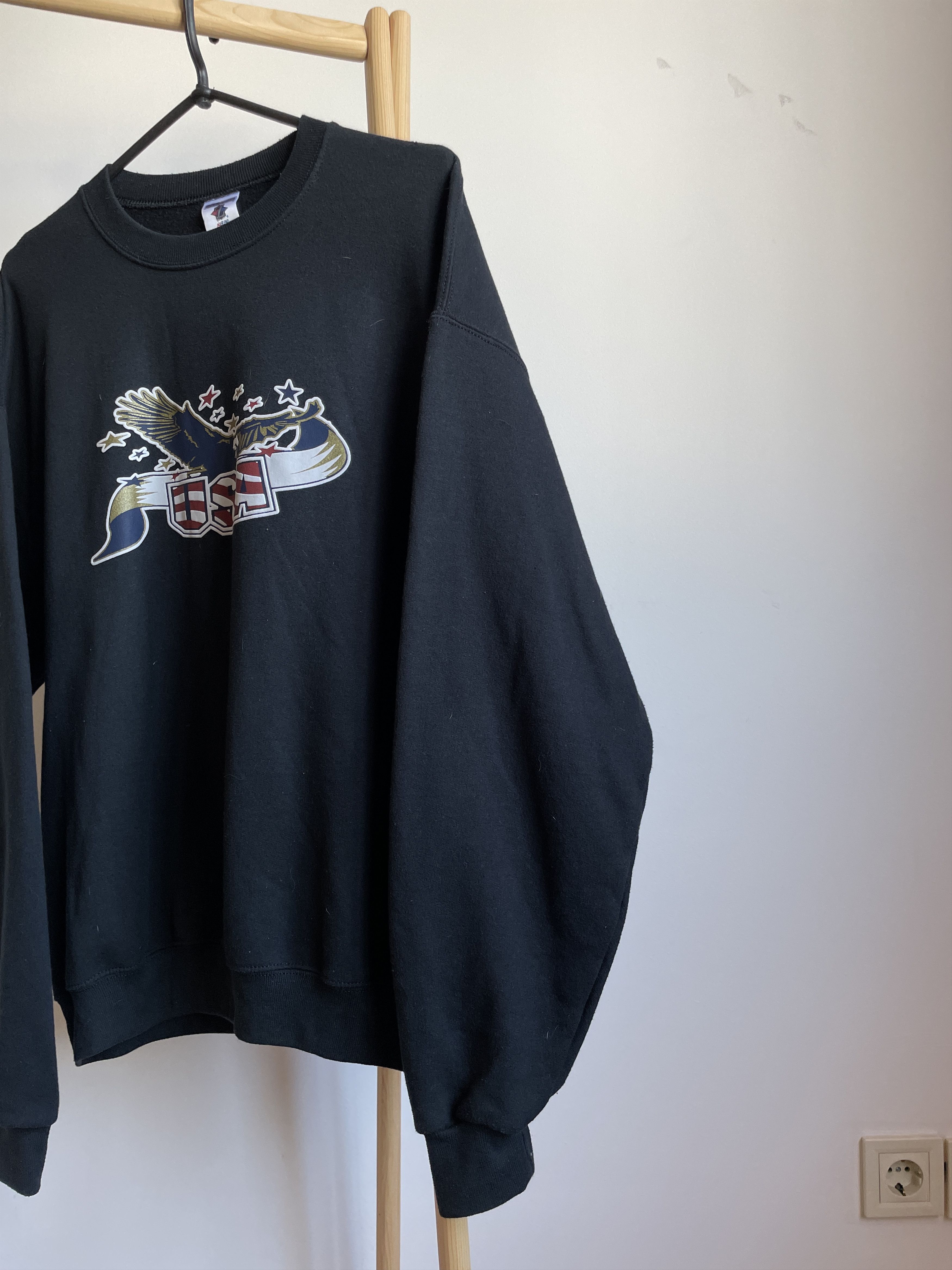 Vintage USA Spell Out Vintage Sweatshirt Size L Size US L / EU 52-54 / 3 - 5 Thumbnail