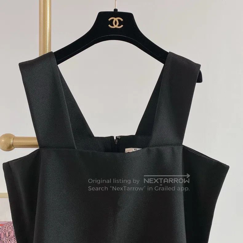 Comme des Garcons Comme Des Garcons Black strap dress - Size XS Size XS / US 0-2 / IT 36-38 - 3 Thumbnail