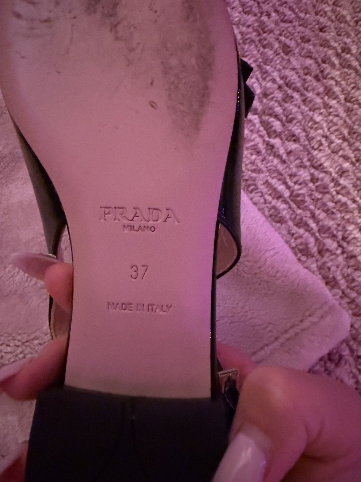 Prada Slingback PRADA sandals Size US 7 / IT 37 - 4 Thumbnail