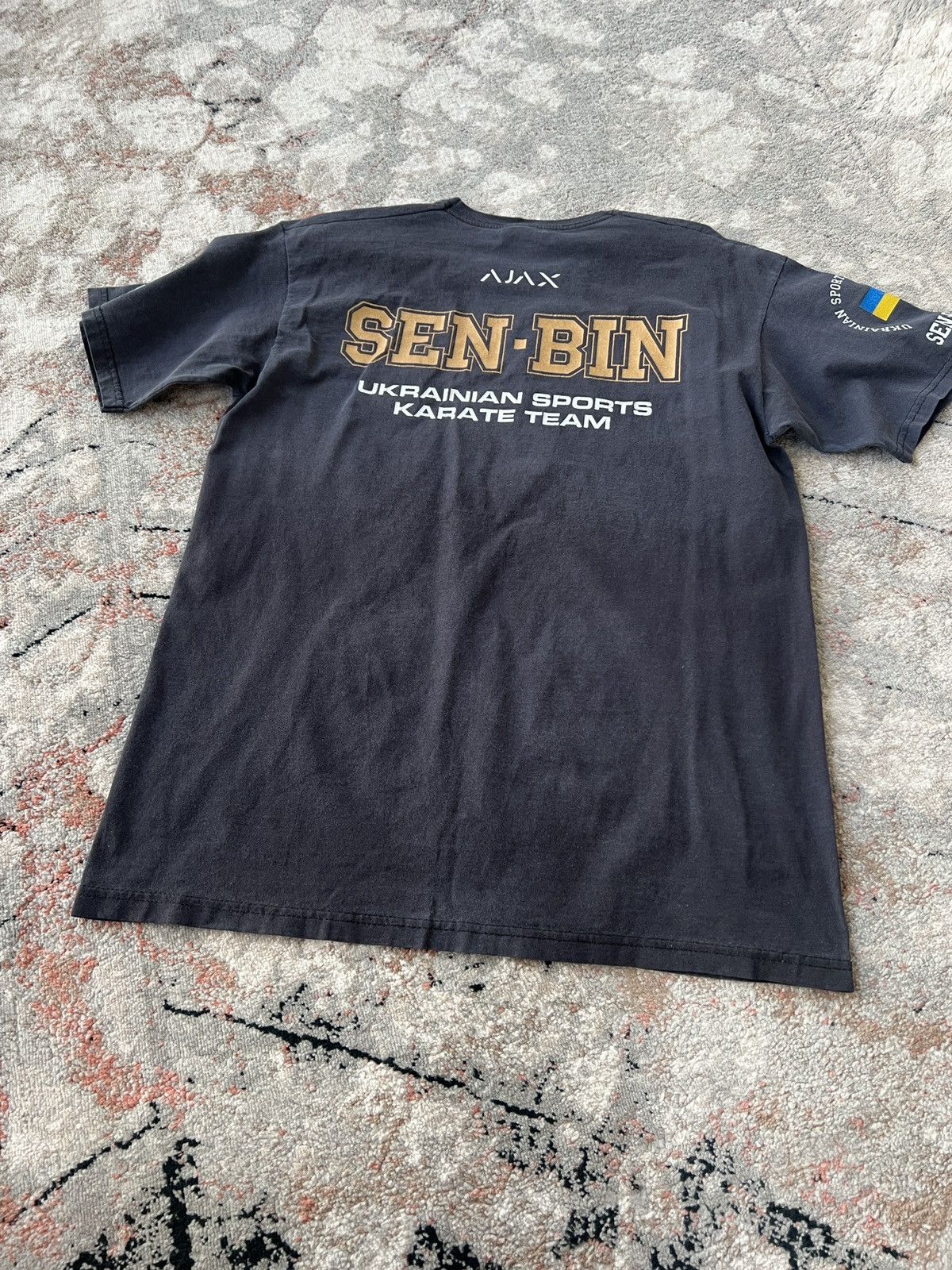 Vintage Sen Bin Ukrainian Sport Karate Team Tee Size US S / EU 44-46 / 1 - 5 Thumbnail