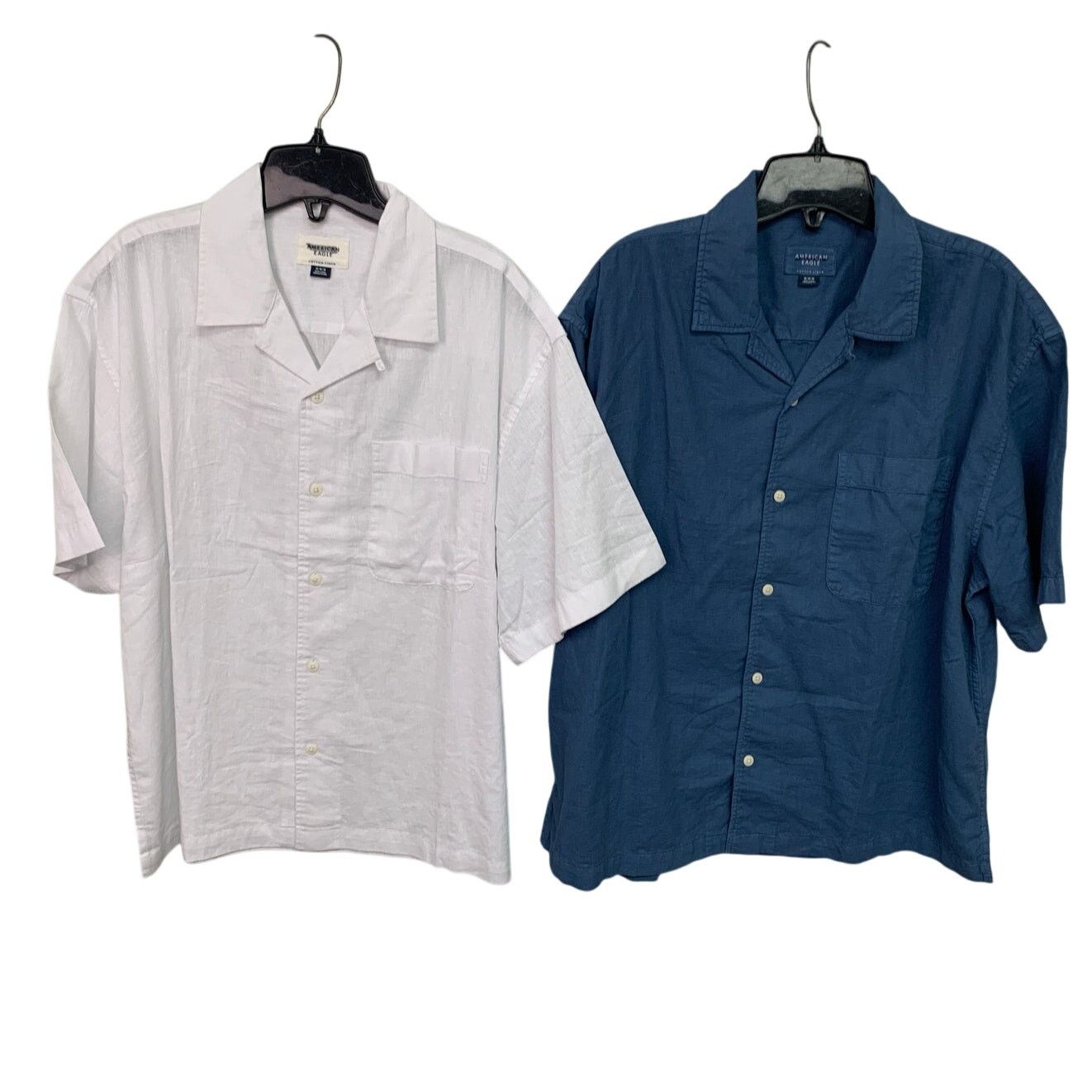 American Eagle Outfitters 2 New American Eagle Mens Medium Button Up Collar Shirts Size US M / EU 48-50 / 2 - 1 Thumbnail