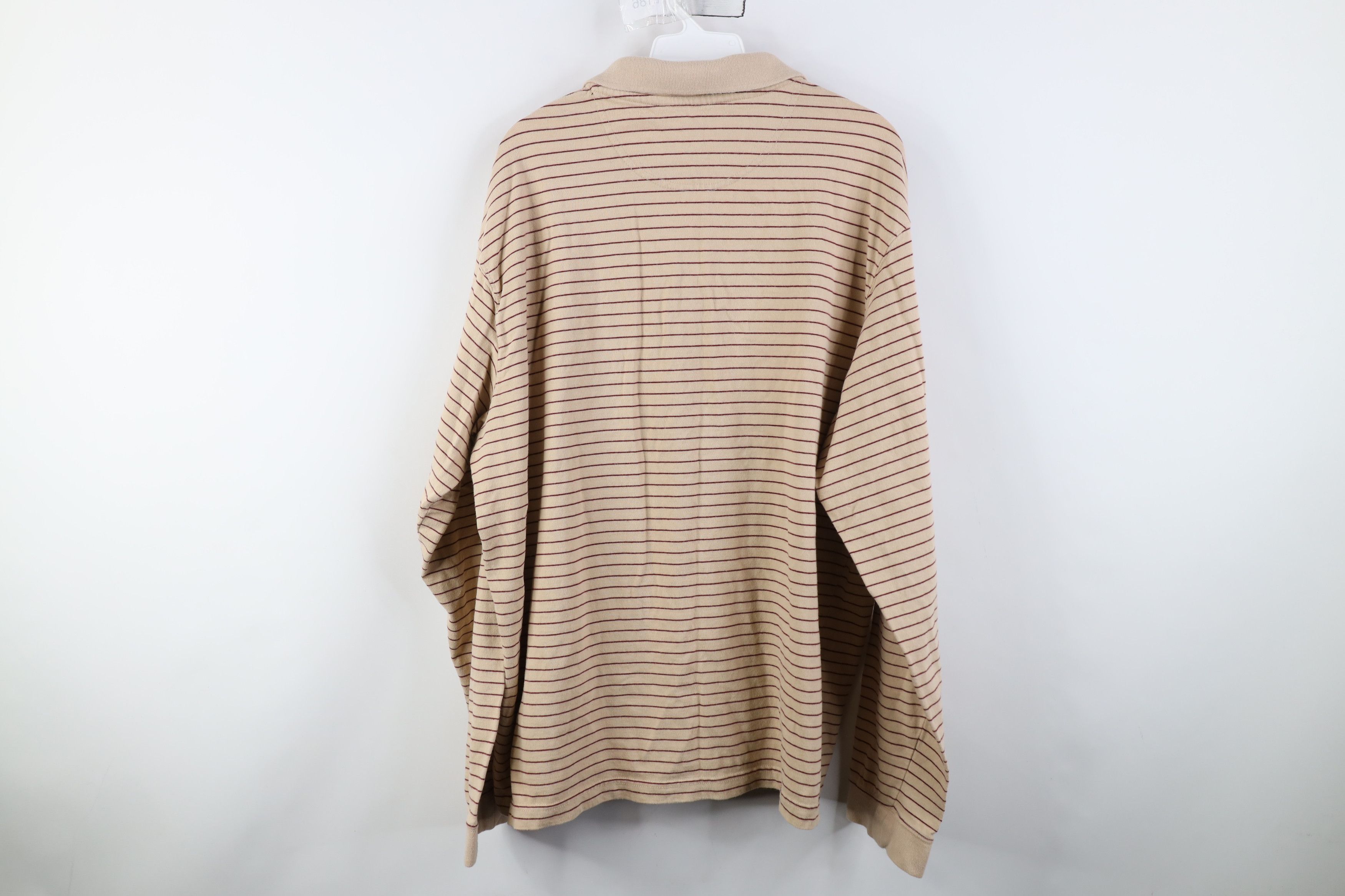 Vintage Vintage 90s Y2K Streetwear Long Sleeve Rugby Polo Shirt Size US XXL / EU 58 / 5 - 10 Thumbnail