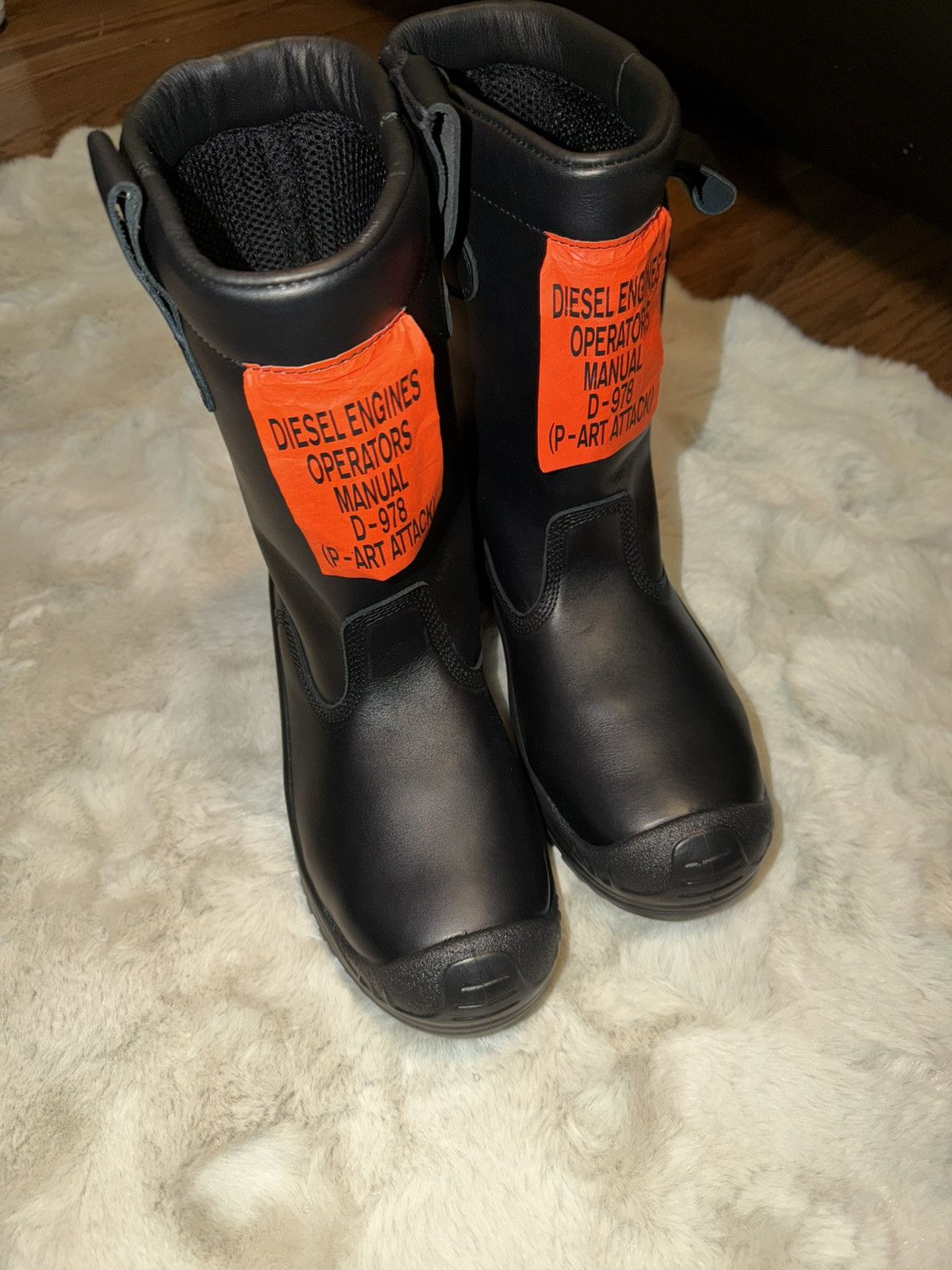 Diesel Diesel Black H-Woodkut CH Boots Size US 7.5 / EU 40-41 - 4 Thumbnail