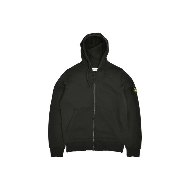 Stone Island Stone Island Men's Black Zip Hoodie Size US XXL / EU 58 / 5 - 1 Thumbnail