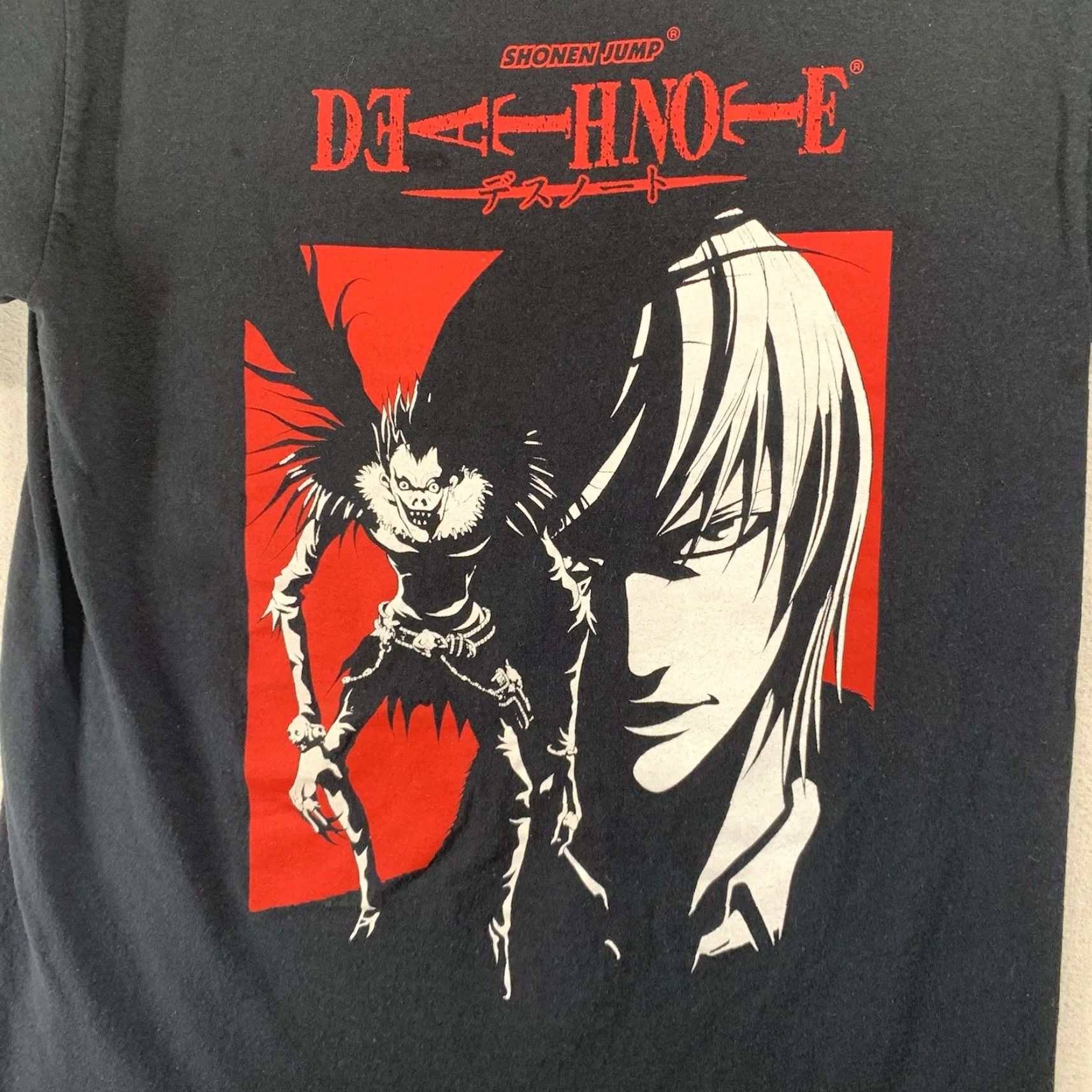 Vintage VINTAGE Deathnote Anime Shirt Unisex Adults Short Sleeve Cotton Tee Black Red 2020s Size US M / EU 48-50 / 2 - 2 Thumbnail