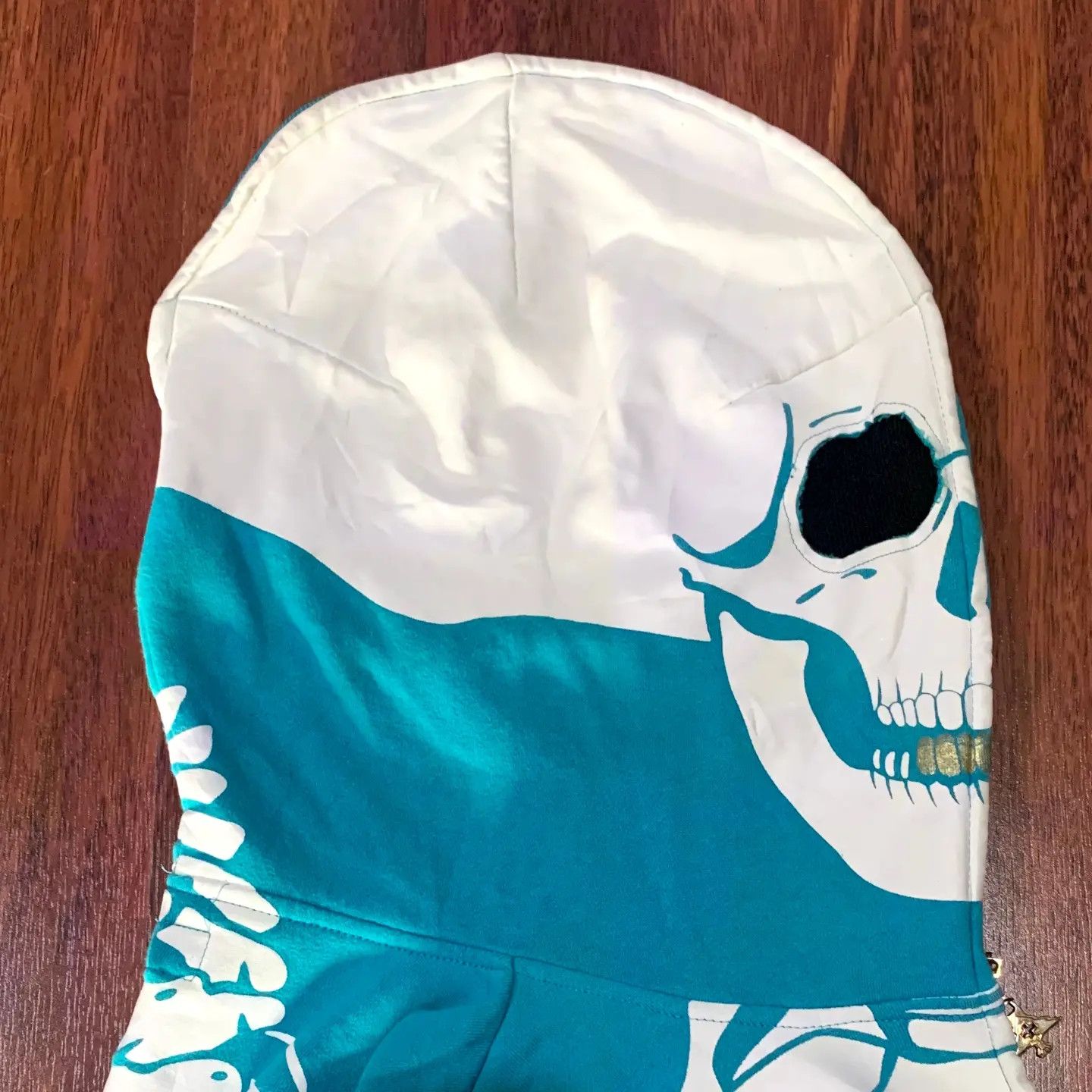LRG LRG Dead Serious Skeleton Full Zip Up Hoodie Size US L / EU 52-54 / 3 - 6 Thumbnail