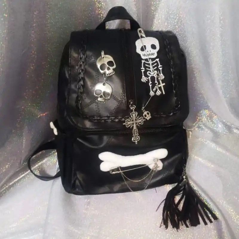 Japanese Brand × Vintage MBTI Gothic Y2k Backpacks Size ONE SIZE - 1 Thumbnail