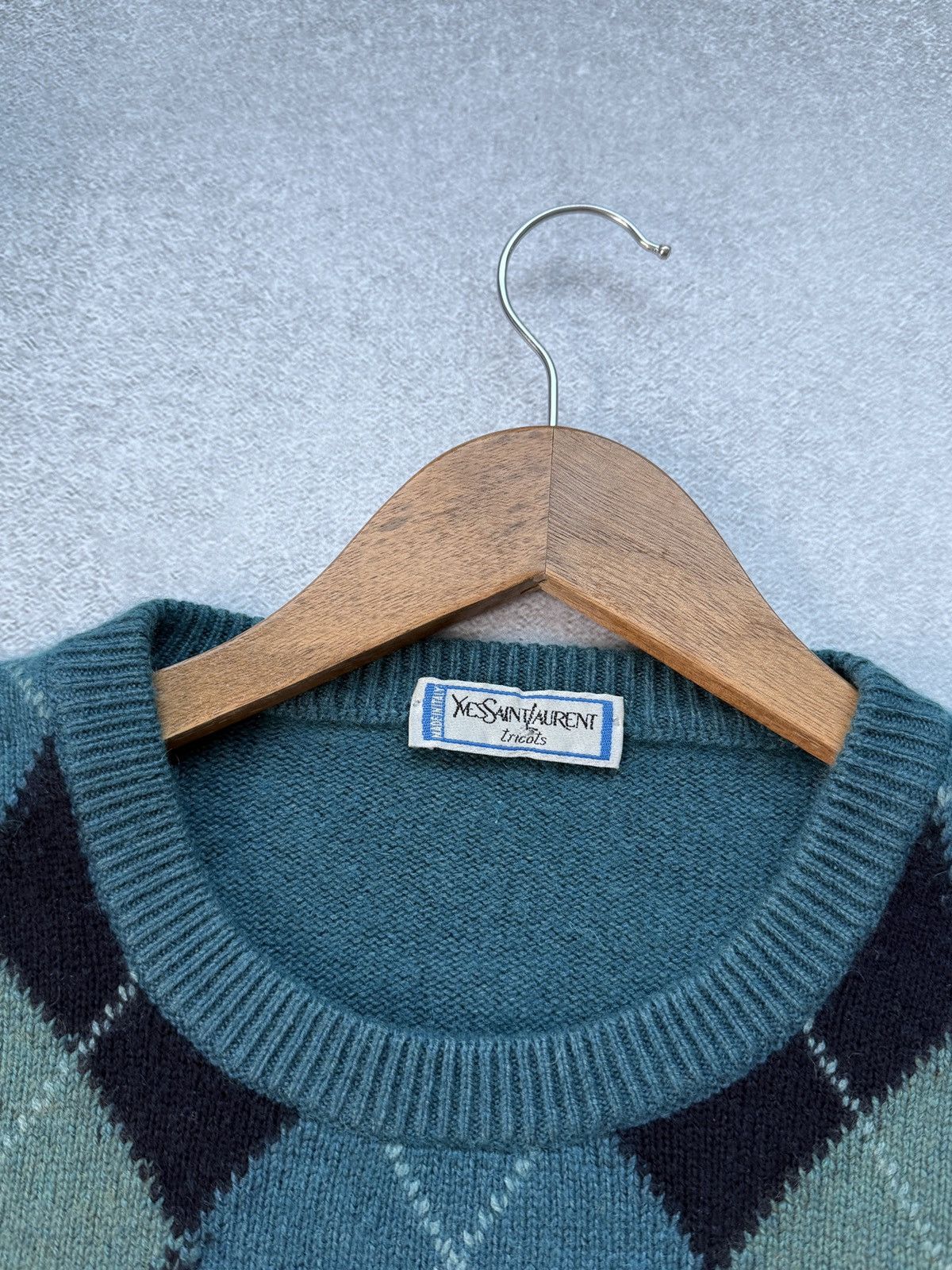 Yves Saint Laurent Vintage YSL Yves Saint Laurent Tricots Sweater Men’s L-XL Size US L / EU 52-54 / 3 - 6 Thumbnail