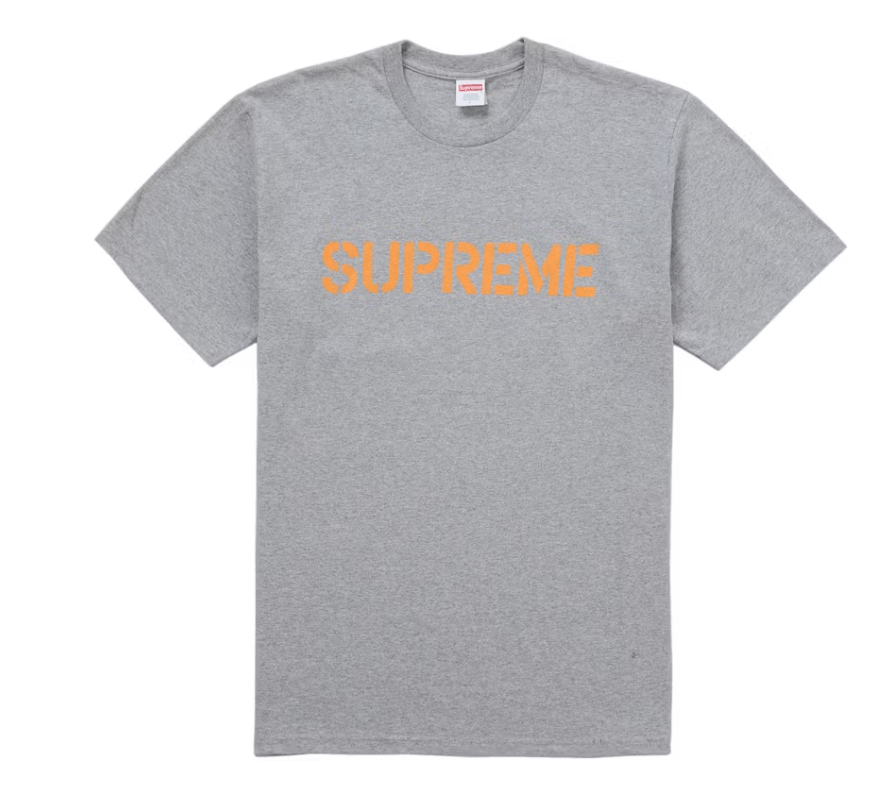 Supreme Supreme Hard Tee Heather Grey Size XL Size US XL / EU 56 / 4 - 1 Thumbnail