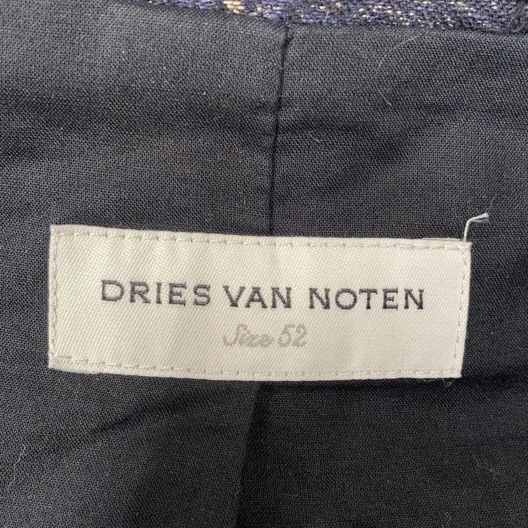 Dries Van Noten F/W17 Birds & Flowers Linen Blazer Jacket Size US L / EU 52-54 / 3 - 4 Thumbnail