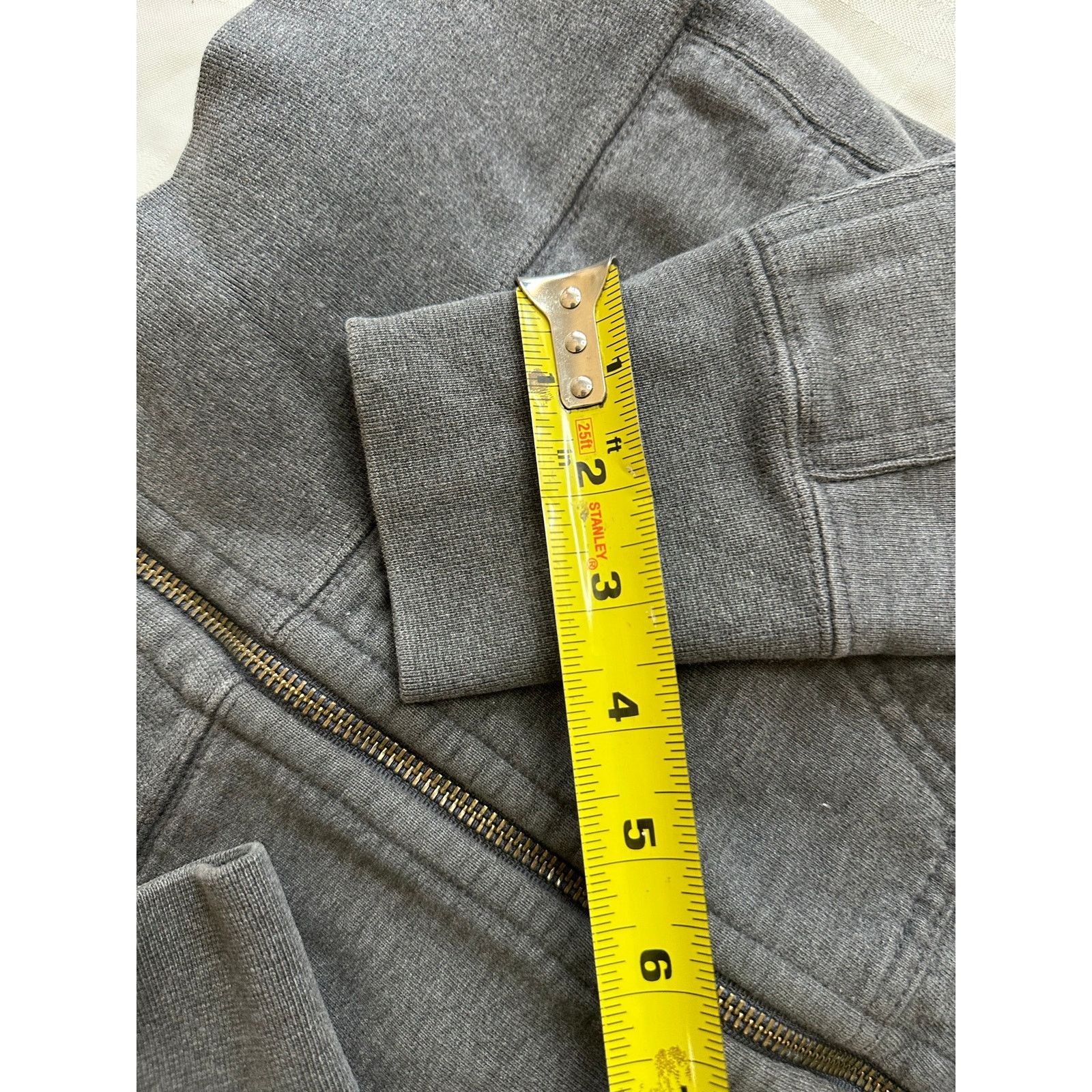 American Giant American Giant Women's Small Gray Hoodie Heavy Cotton Adult Size S / US 4 / IT 40 - 6 Thumbnail