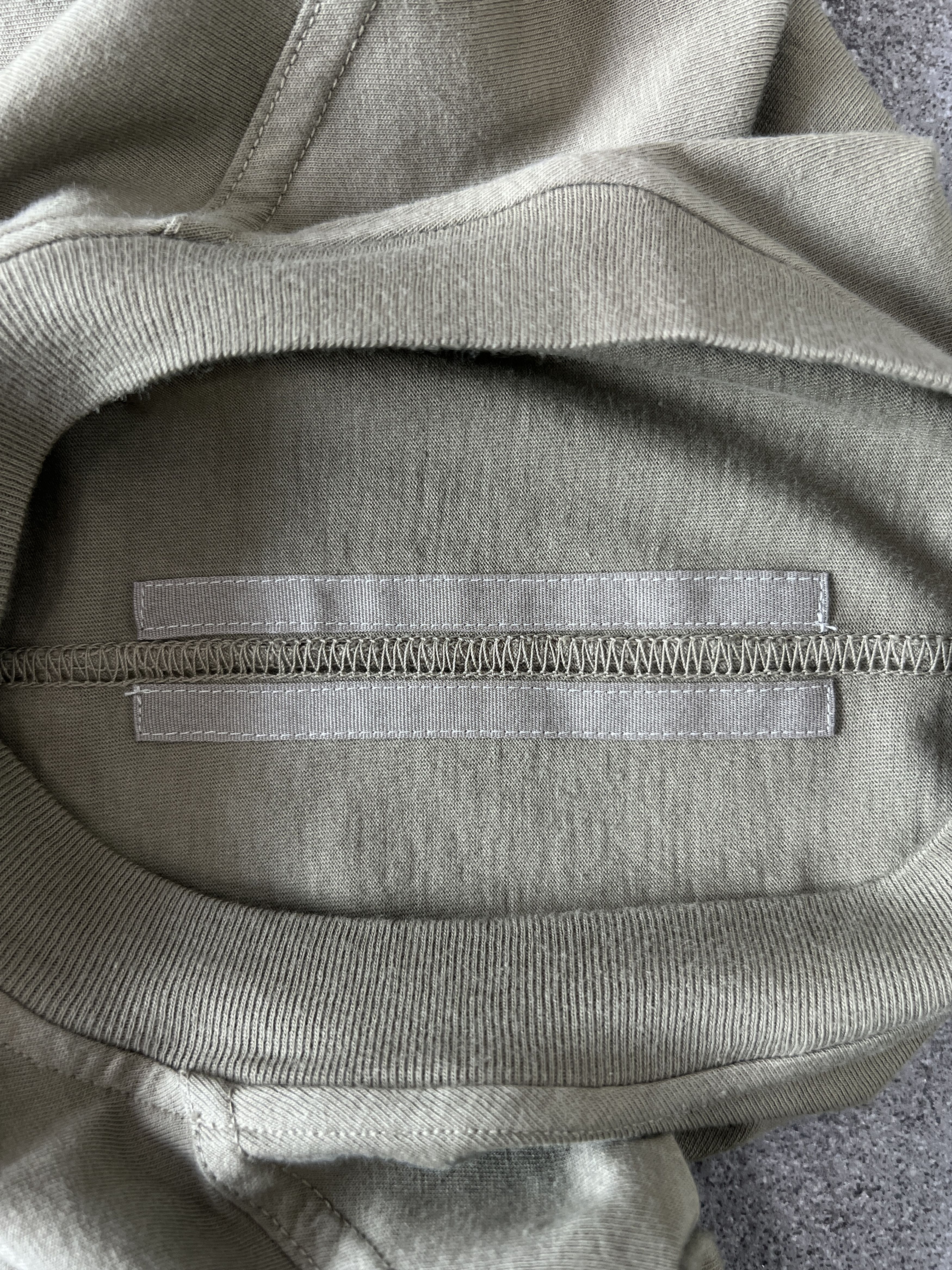 Rick Owens Rick Owens DRKSHDW Jumbo SS Tee Pale Green Size US M / EU 48-50 / 2 - 6 Thumbnail
