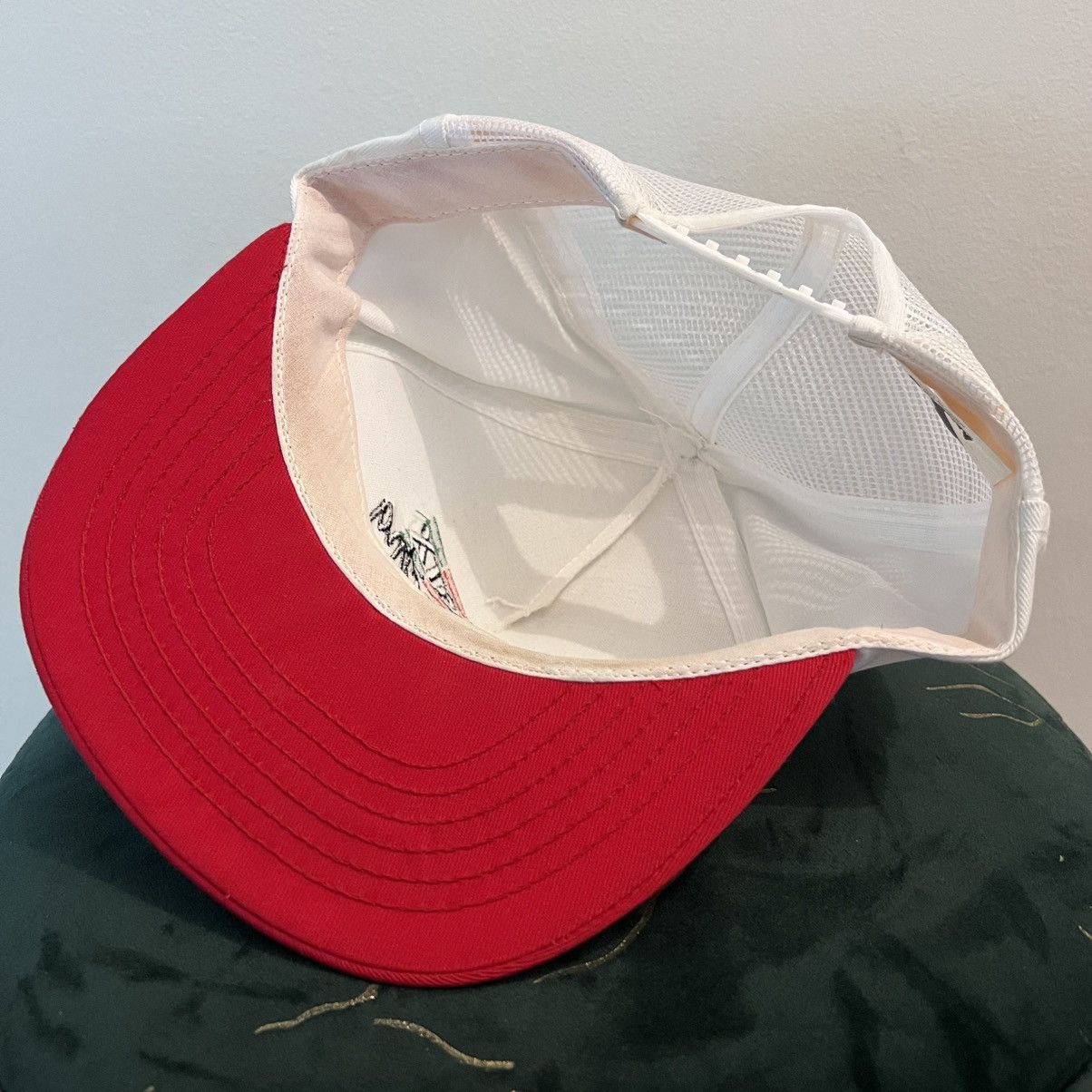 Nomad Vintage Castrol GTX Racing Hat White Snapback Hat Size ONE SIZE - 6 Thumbnail