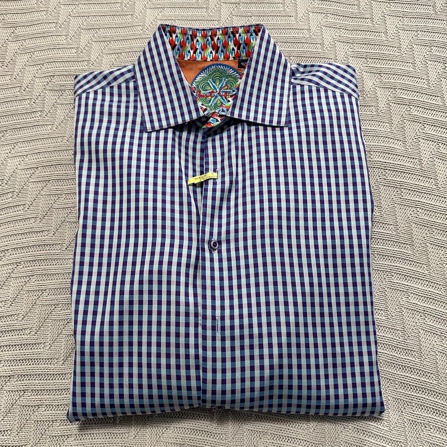 Robert Graham Robert Graham purple plaid button down size M Size US M / EU 48-50 / 2 - 1 Thumbnail