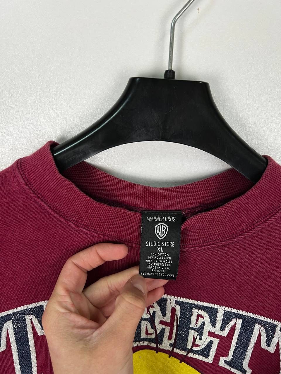 Vintage Warner Bros 1996 Tweenty movie vintage sweatshirt size XL Size US XL / EU 56 / 4 - 3 Thumbnail