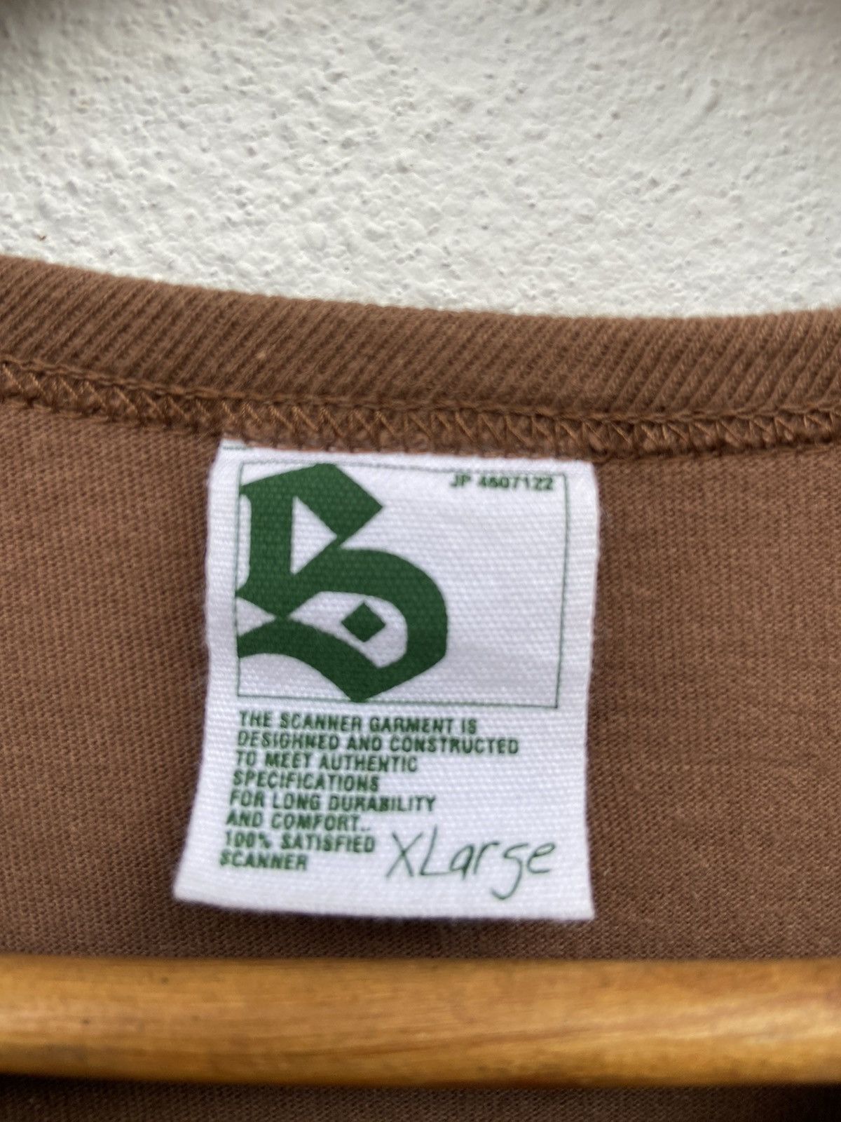 FDMTL Scanner Fundamental t shirt plain Size US L / EU 52-54 / 3 - 8 Thumbnail