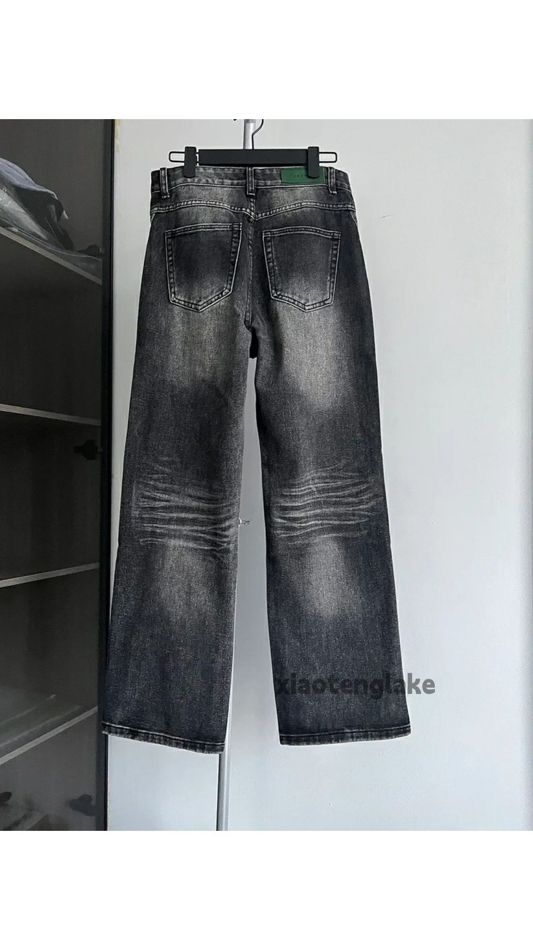 Jean × Vintage washed faded cleanfit yuppie loose baggy jeans Size US 32 / EU 48 - 6 Thumbnail