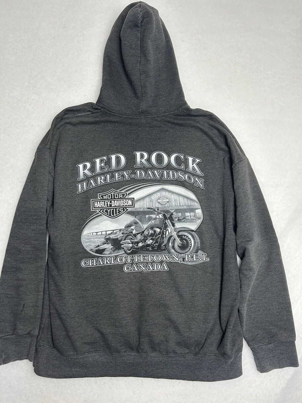 Harley Davidson Harley Davidson Men's XL PEI Red Rock Dealer Hoodie Classic Size US XL / EU 56 / 4 - 12 Thumbnail