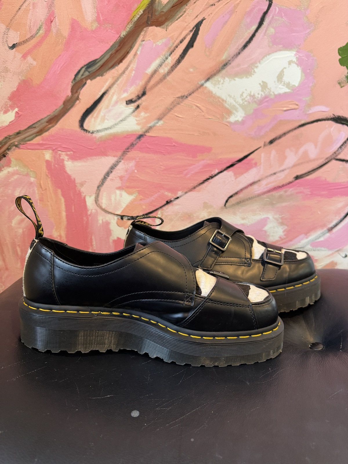 Dr. Martens Dr. Martens Harako Double Monk Strap Shoes Size US 11 / EU 44 - 3 Thumbnail