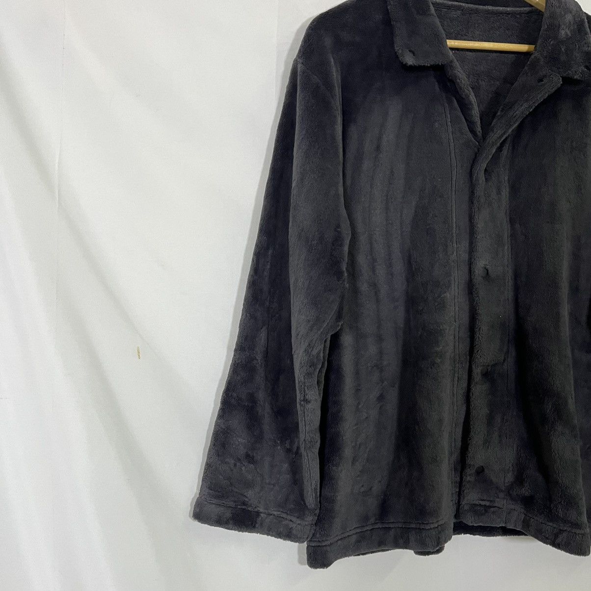 If Six Was Nine MUJI FUR FLEECE SHERPA BUTTON UP JACKET Size L / US 10 / IT 46 - 2 Thumbnail