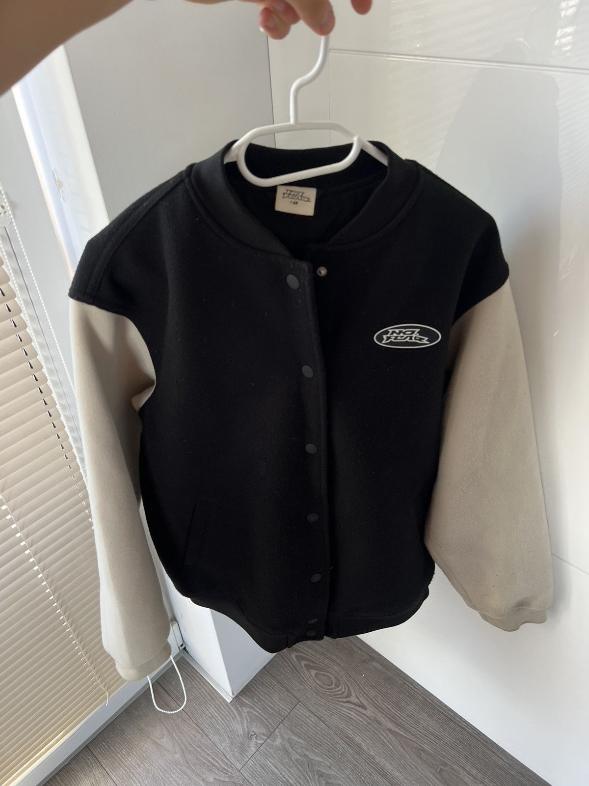 No Fear ‼️Teddy Fleece No Fear x H&M Big Logo Avant Garde Y2K Bomber Size US M / EU 48-50 / 2 - 18 Thumbnail