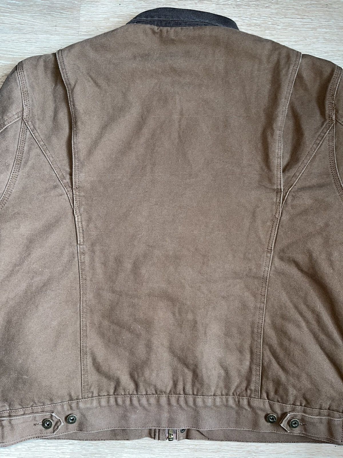 Dickies × Vintage Crazy Vintage 90’s Y2K Brown Workwear Carhartt Style Jacket Size US XXL / EU 58 / 5 - 5 Thumbnail