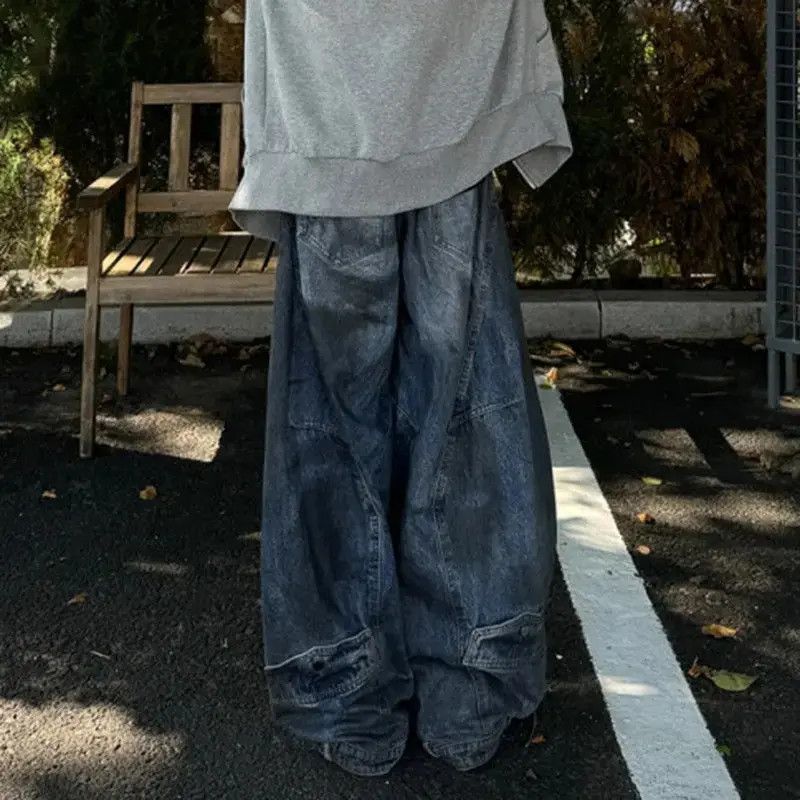 Japanese Brand Reverse Waist Jeans Size US 32 / EU 48 - 6 Thumbnail