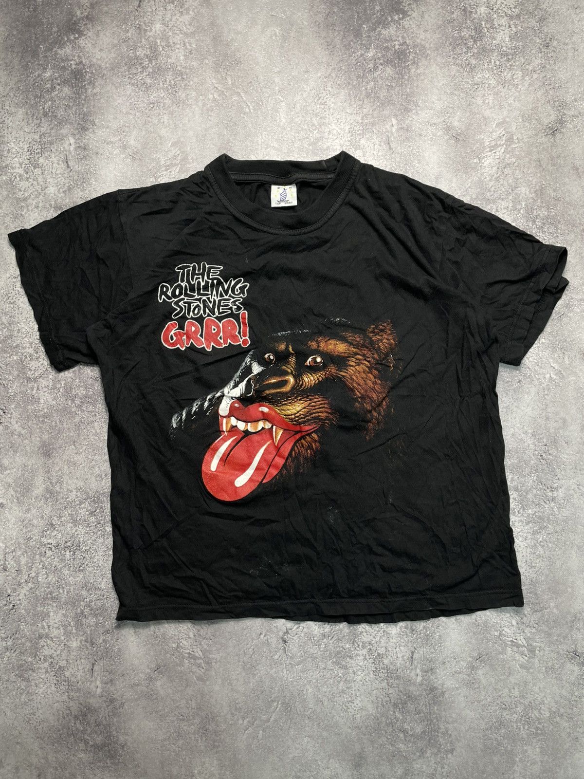 Band Tees Vtg 90s Rolling Stones Grrr Gorilla Graphic Band Tee Size US M / EU 48-50 / 2 - 1 Thumbnail