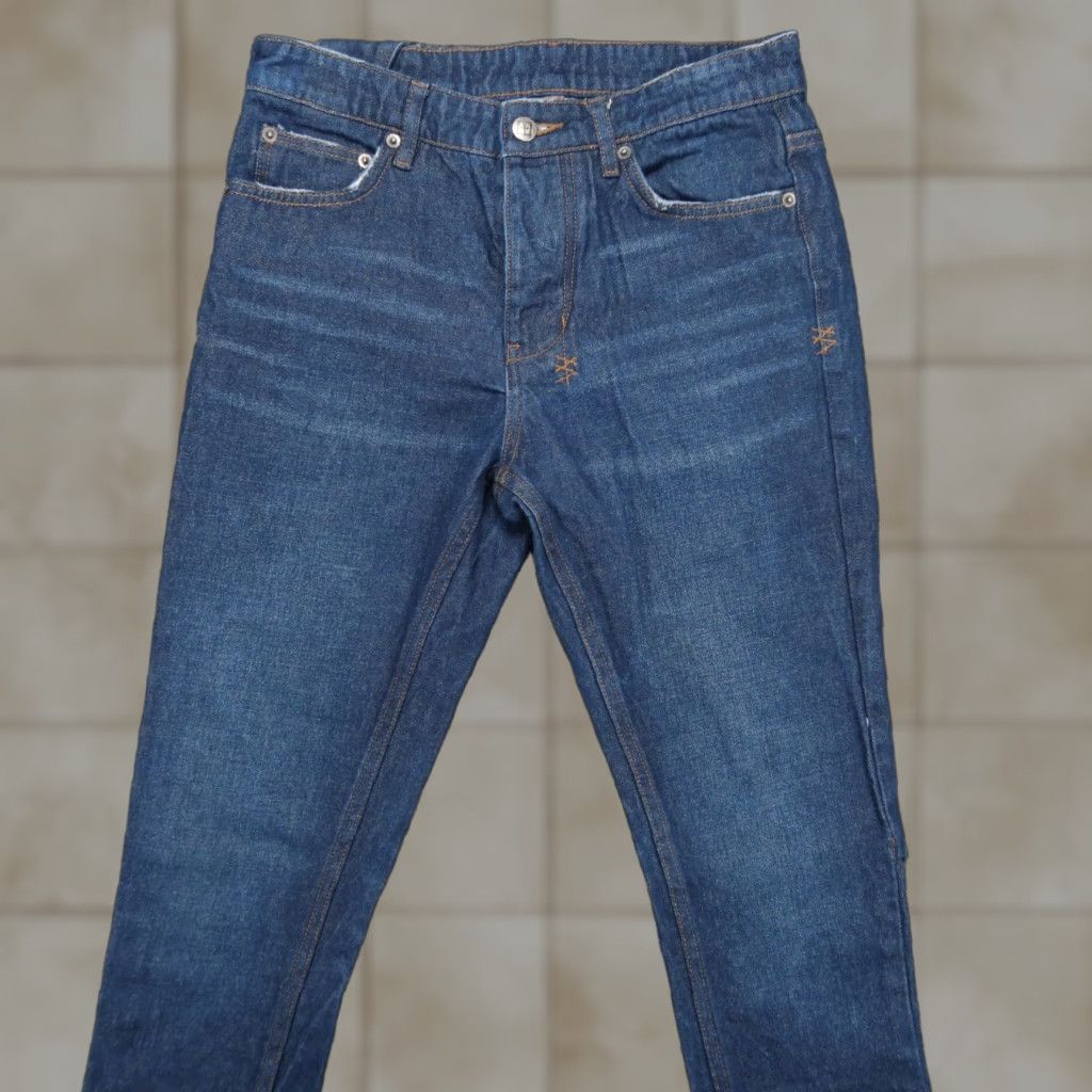 Ksubi KSUBI Jeans Mens 30x31 Blue Chitch Real Deal Denim Button Fly Tapered Jeans Men's Regular 5-Pocket Blue Denim Vintage No N/A Size US 30 / EU 46 - 1 Thumbnail