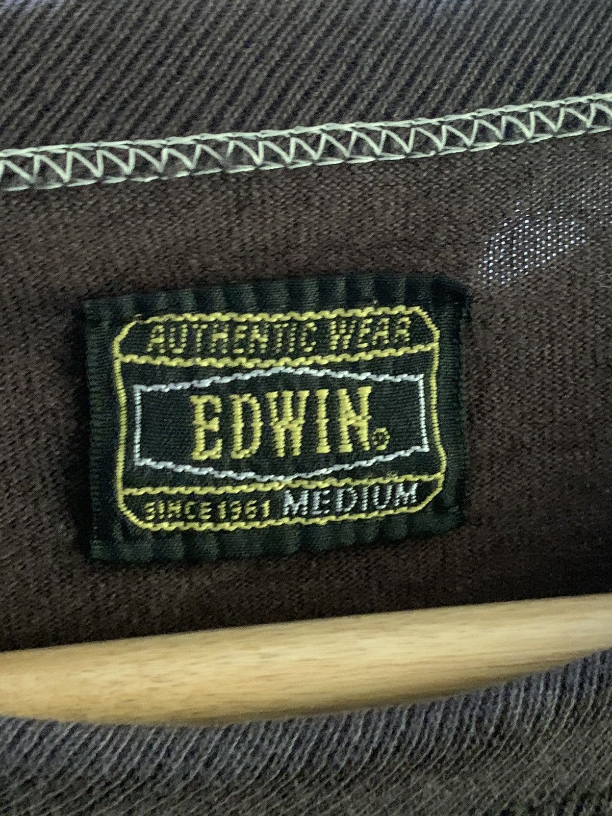 Edwin × Vintage Vintage 90’s Edwin Shirt Size US M / EU 48-50 / 2 - 9 Thumbnail