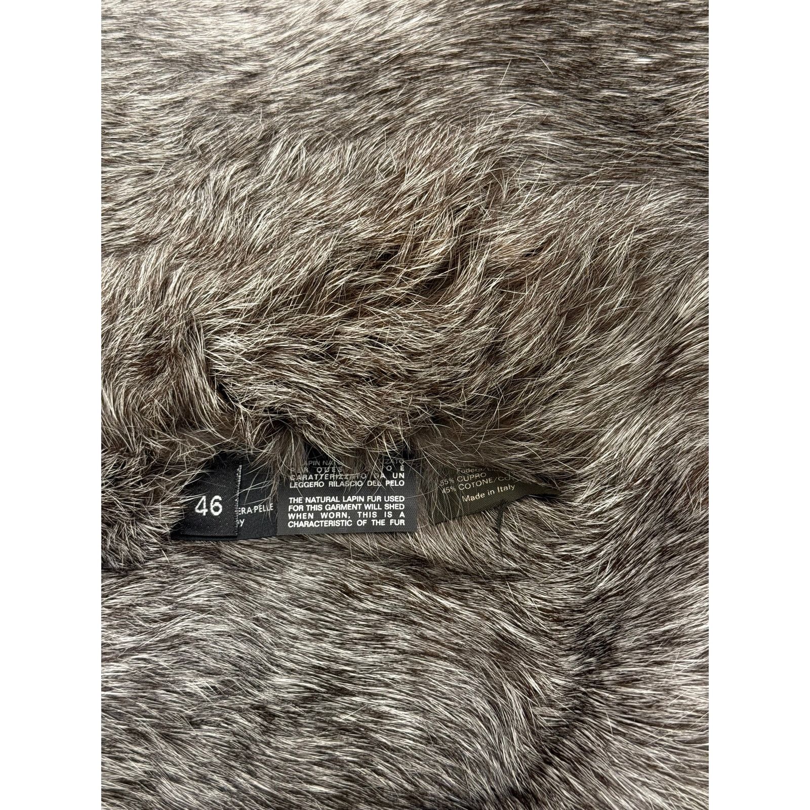 Gucci 2000s Gucci by Tom Ford fur lining leather bomber jacket Size L / US 10 / IT 46 - 11 Thumbnail