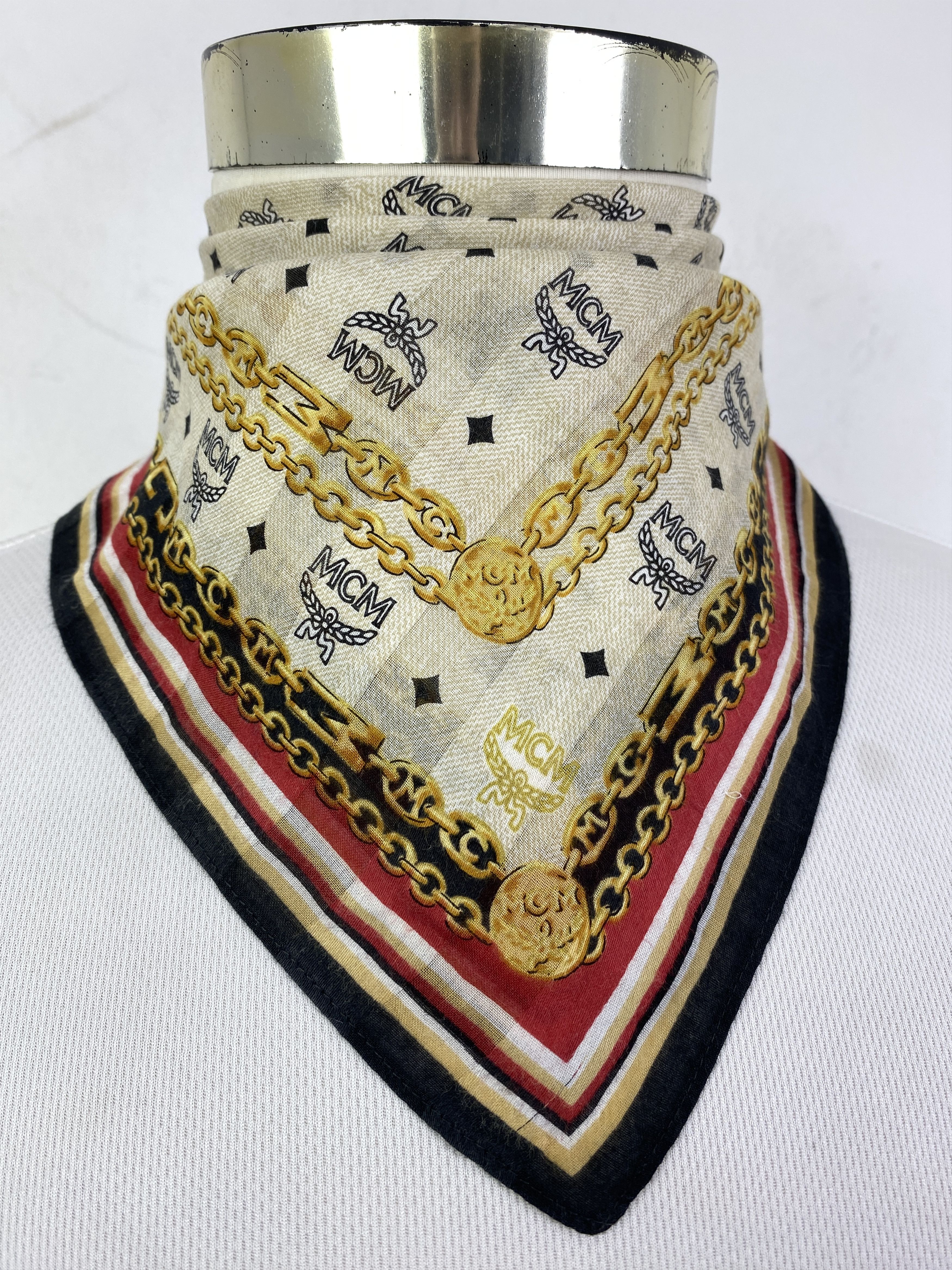 MCM Vintage MCM Handkerchief / Neckerchief / Bandana HKC0870 Size ONE SIZE - 2 Thumbnail