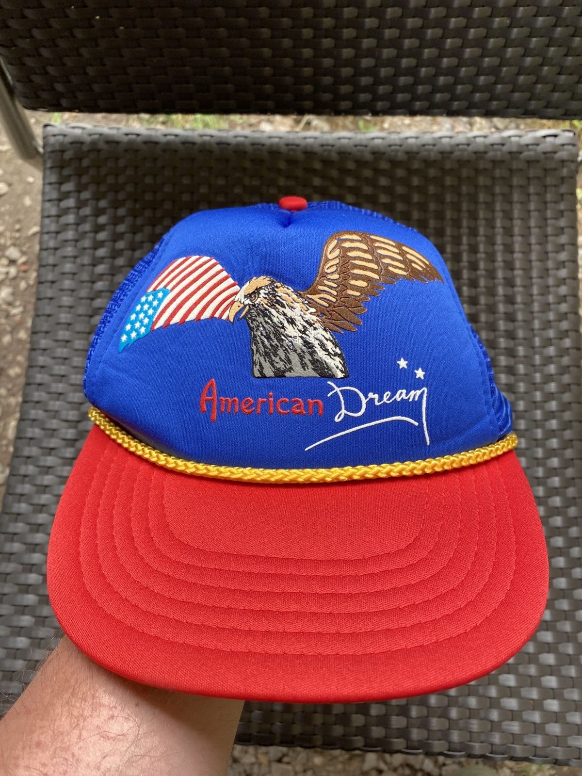 Vintage Vintage American Dream Cap Hat Marlboro Lucky Strike Size ONE SIZE - 1 Thumbnail