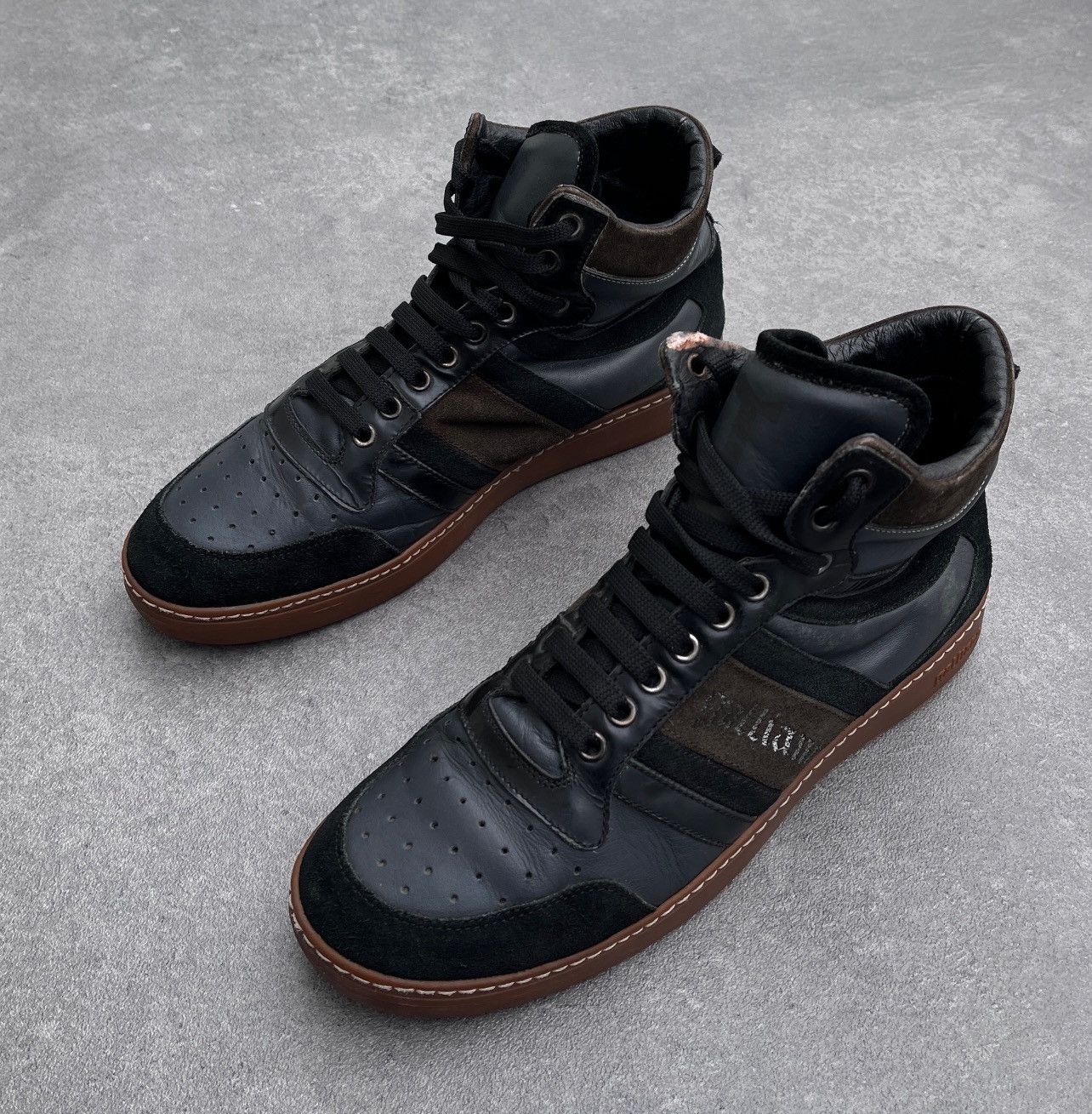 John Galliano 🔥Vintage 2000’s GALLIANO High Top Sneakers Size US 9 / EU 42 - 3 Thumbnail