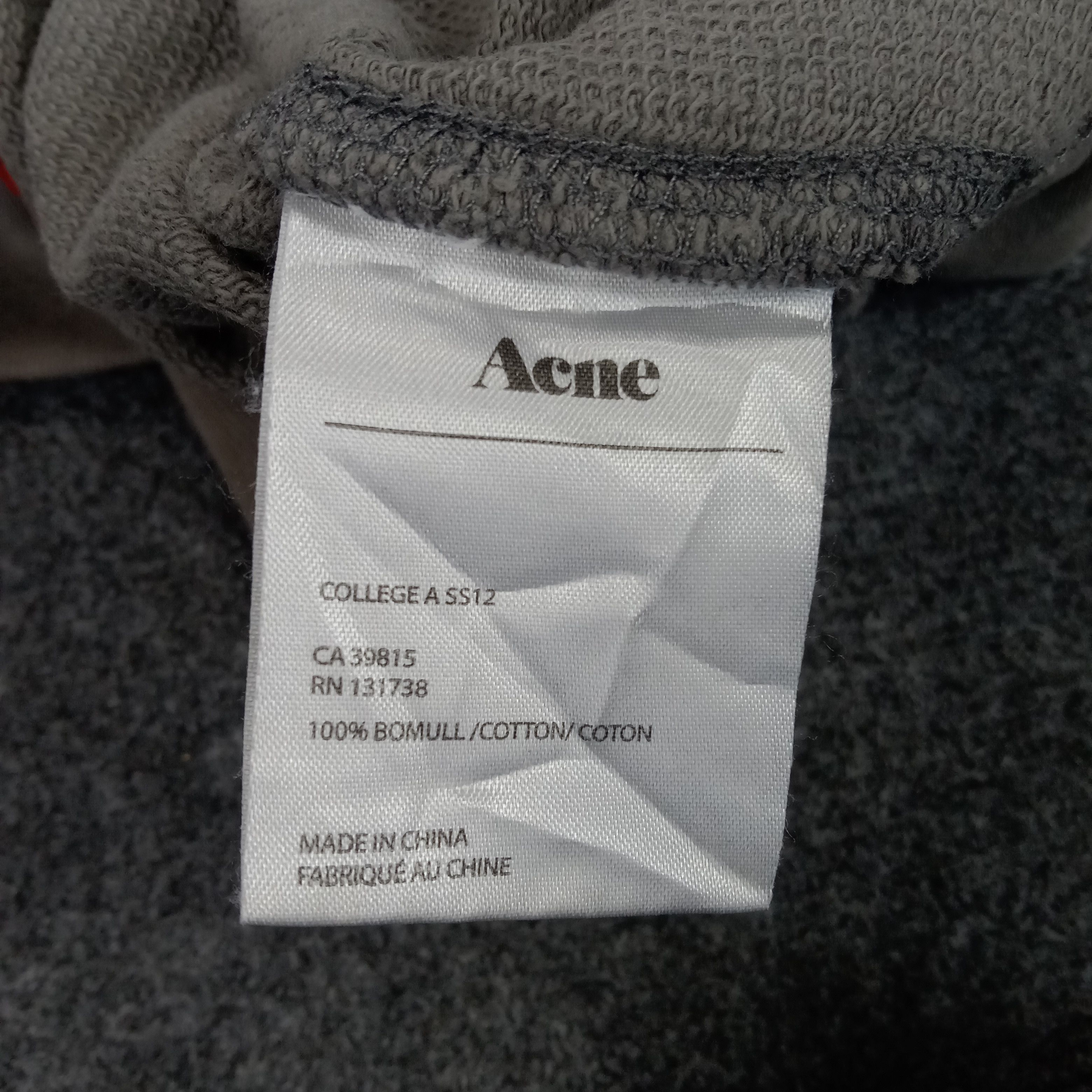 Acne Studios × Vintage Acne Studios Luxury Brand Sweatshirt Size US M / EU 48-50 / 2 - 8 Thumbnail