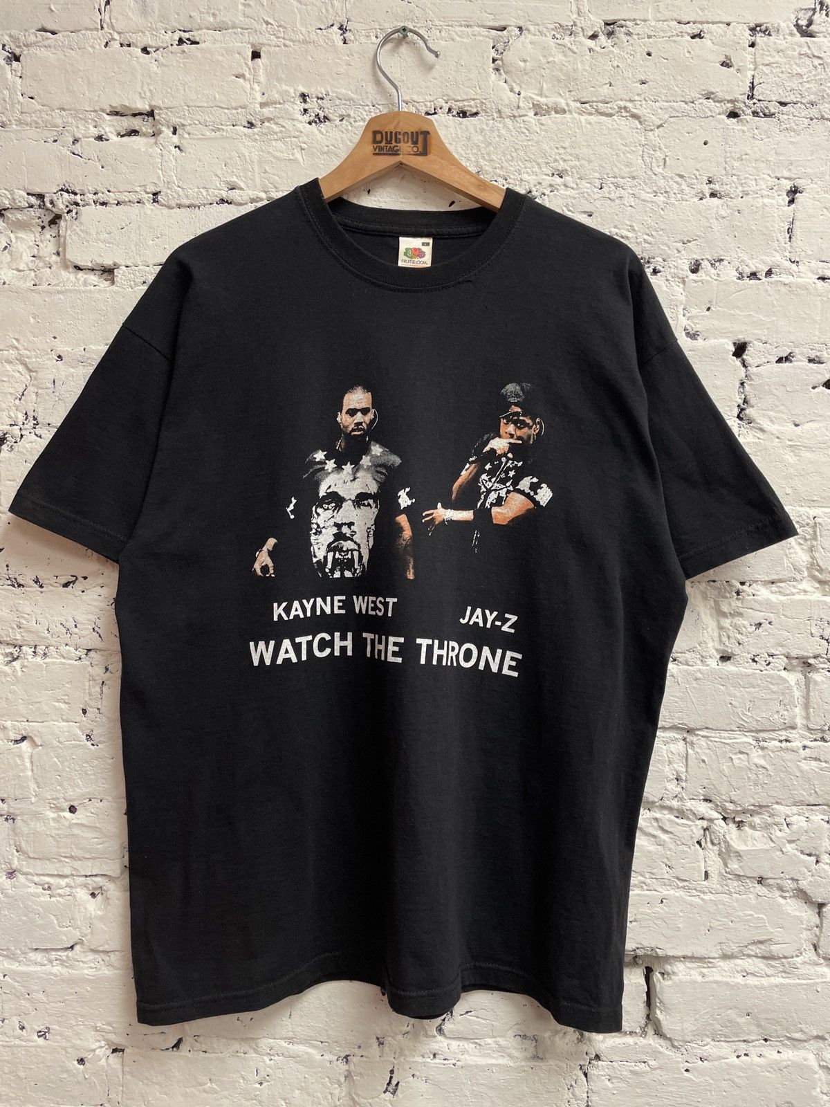 Jay Z & Kanye West Watch The Throne Tour Shirt