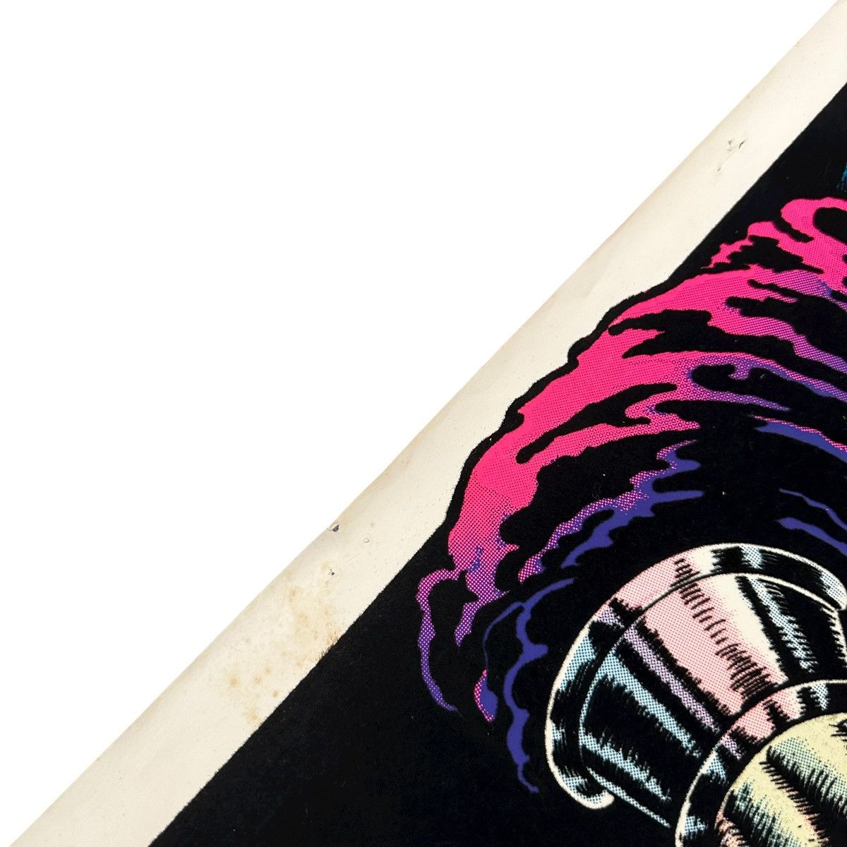 Vintage Vintage 1978 Death Watch Grim Reaper Velva Glow poster Size ONE SIZE - 7 Thumbnail