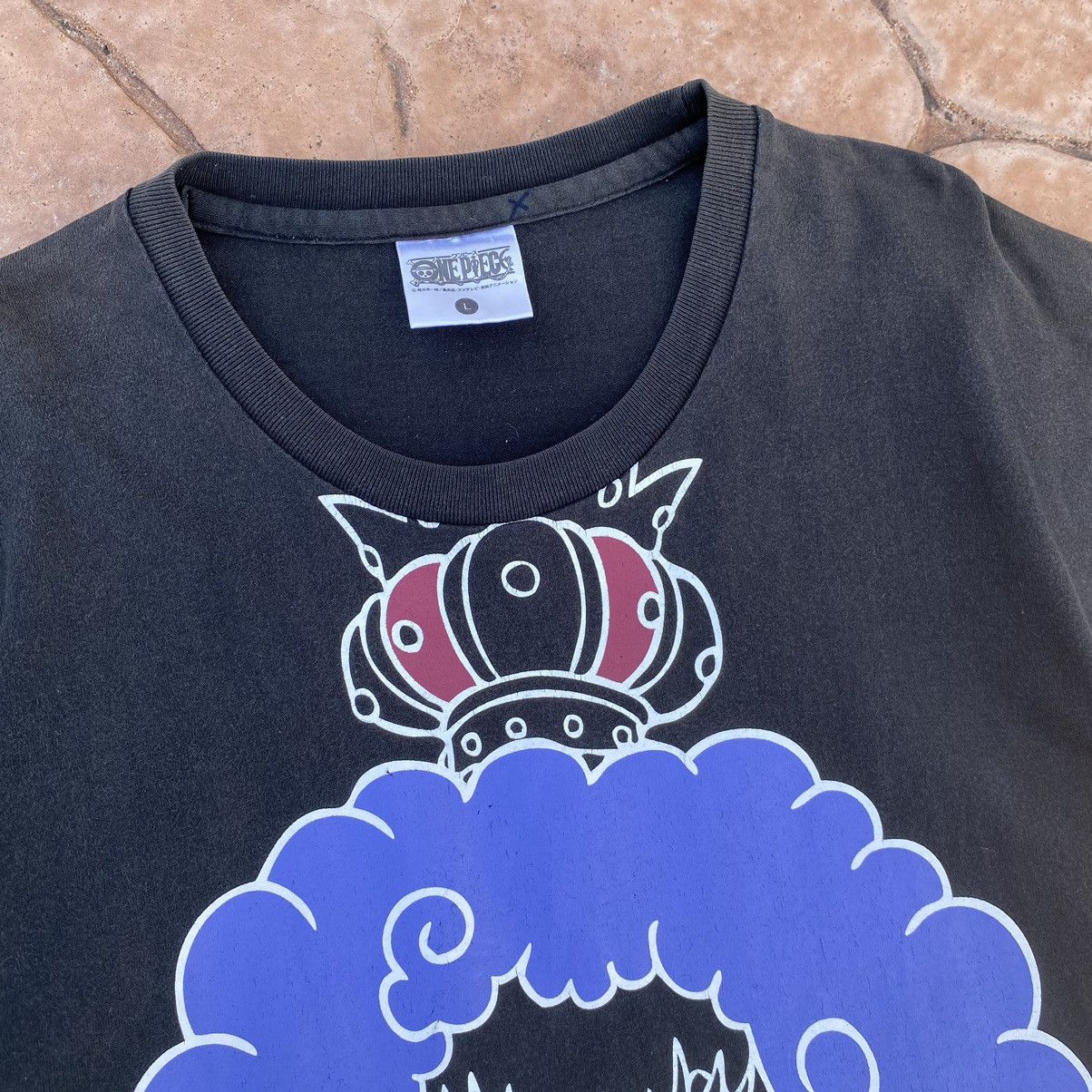 One Piece Thrashed Faded Emperio Ivankov One Piece Character Anime Tee Size US L / EU 52-54 / 3 - 4 Thumbnail