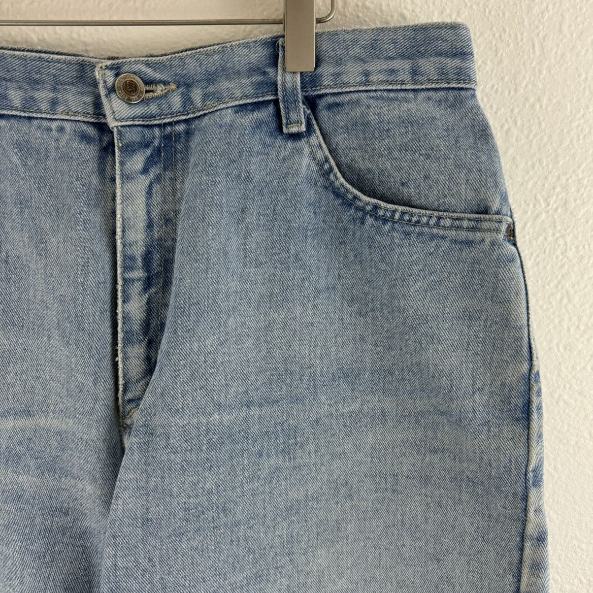 St. Johns Bay ST. JOHNS BAY Vintage 90s Denim Retro High Rise Mom Shorts Size 36" / US 14 / IT 50 - 4 Thumbnail