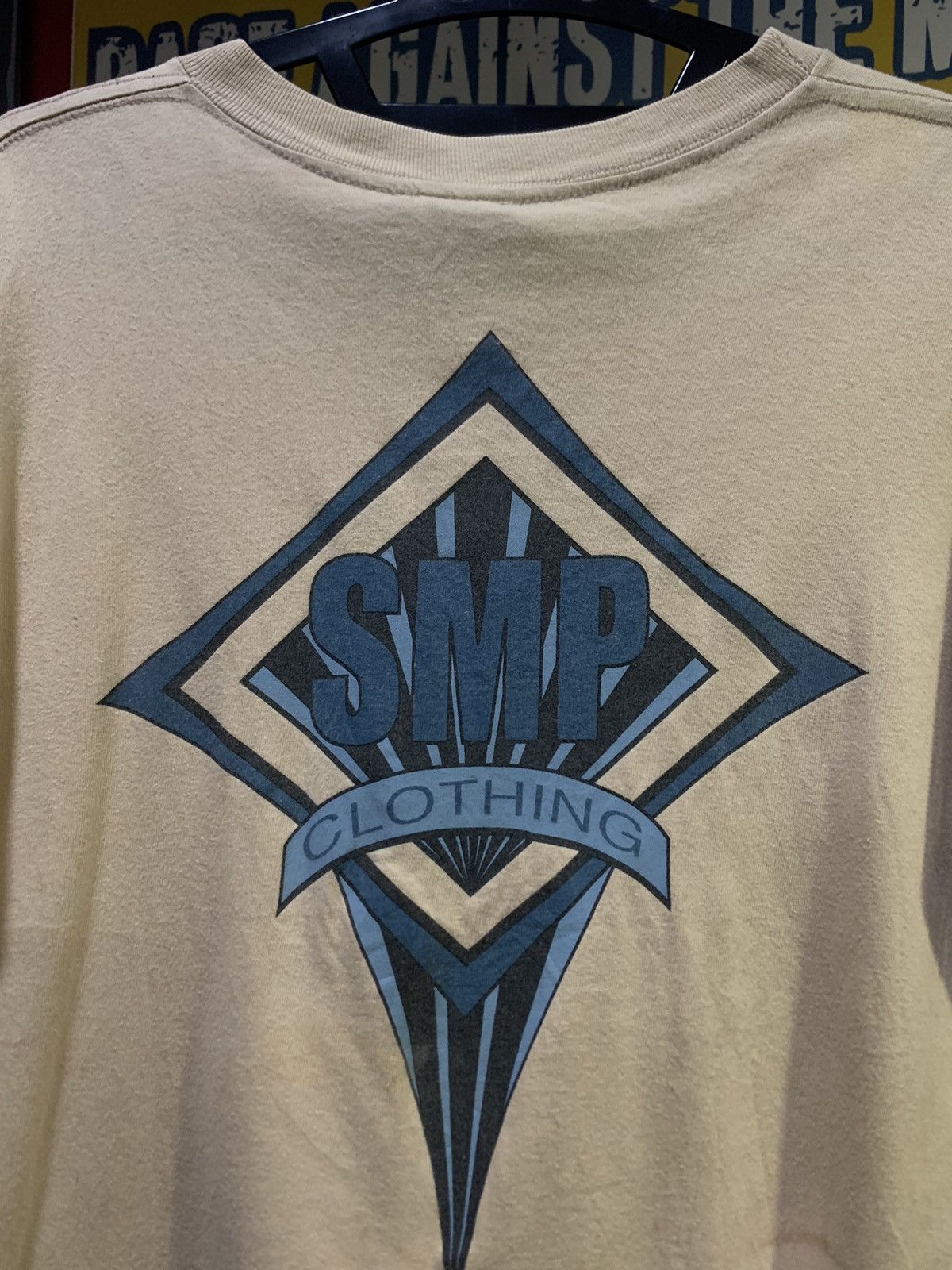 Vintage Vintage SMP CLOTHING Logo Pocket Single Stitch top skate-T Size US M / EU 48-50 / 2 - 1 Thumbnail