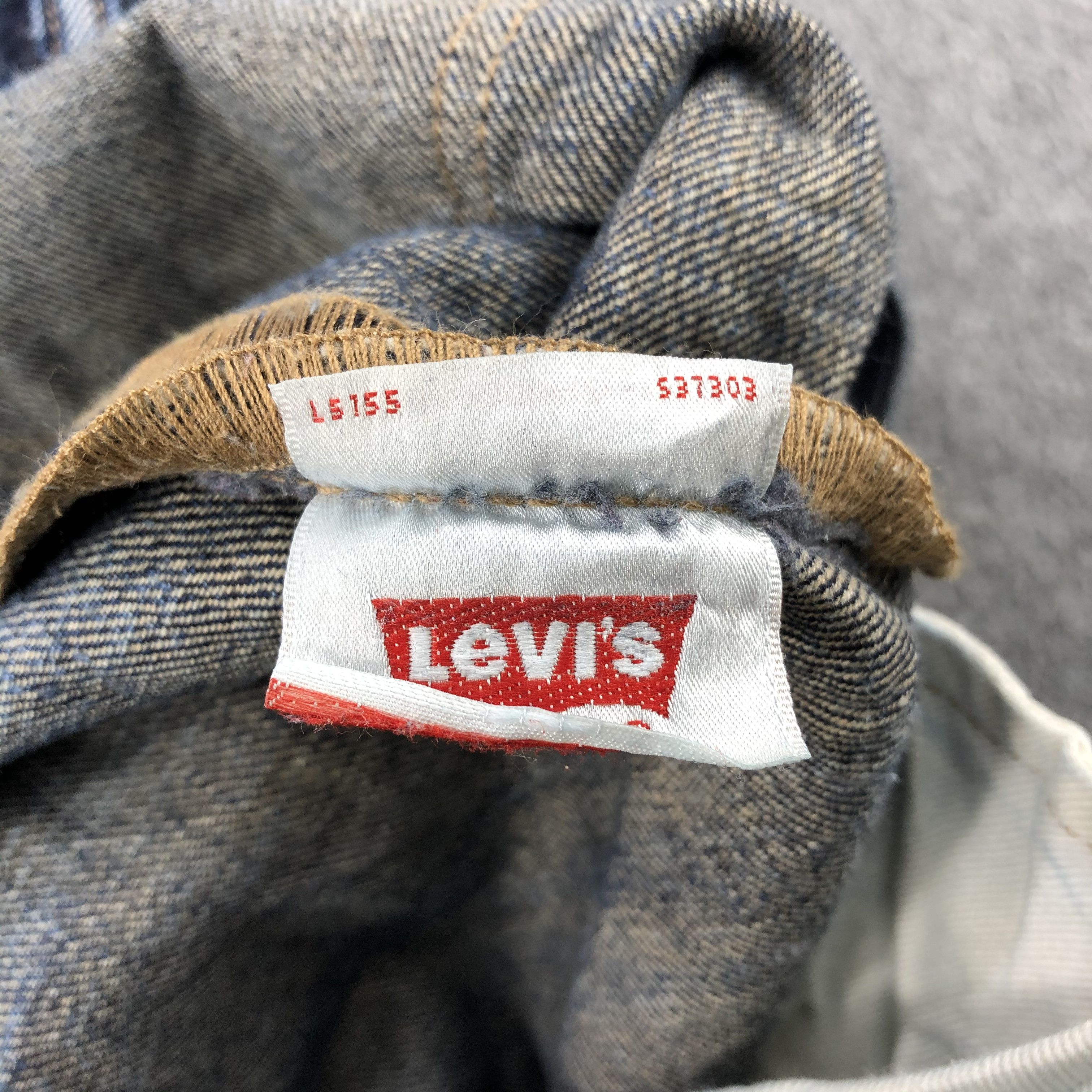 Levi's Vintage Blue Wash Levis 501 Jeans-JM2021 Size US 37 - 13 Thumbnail