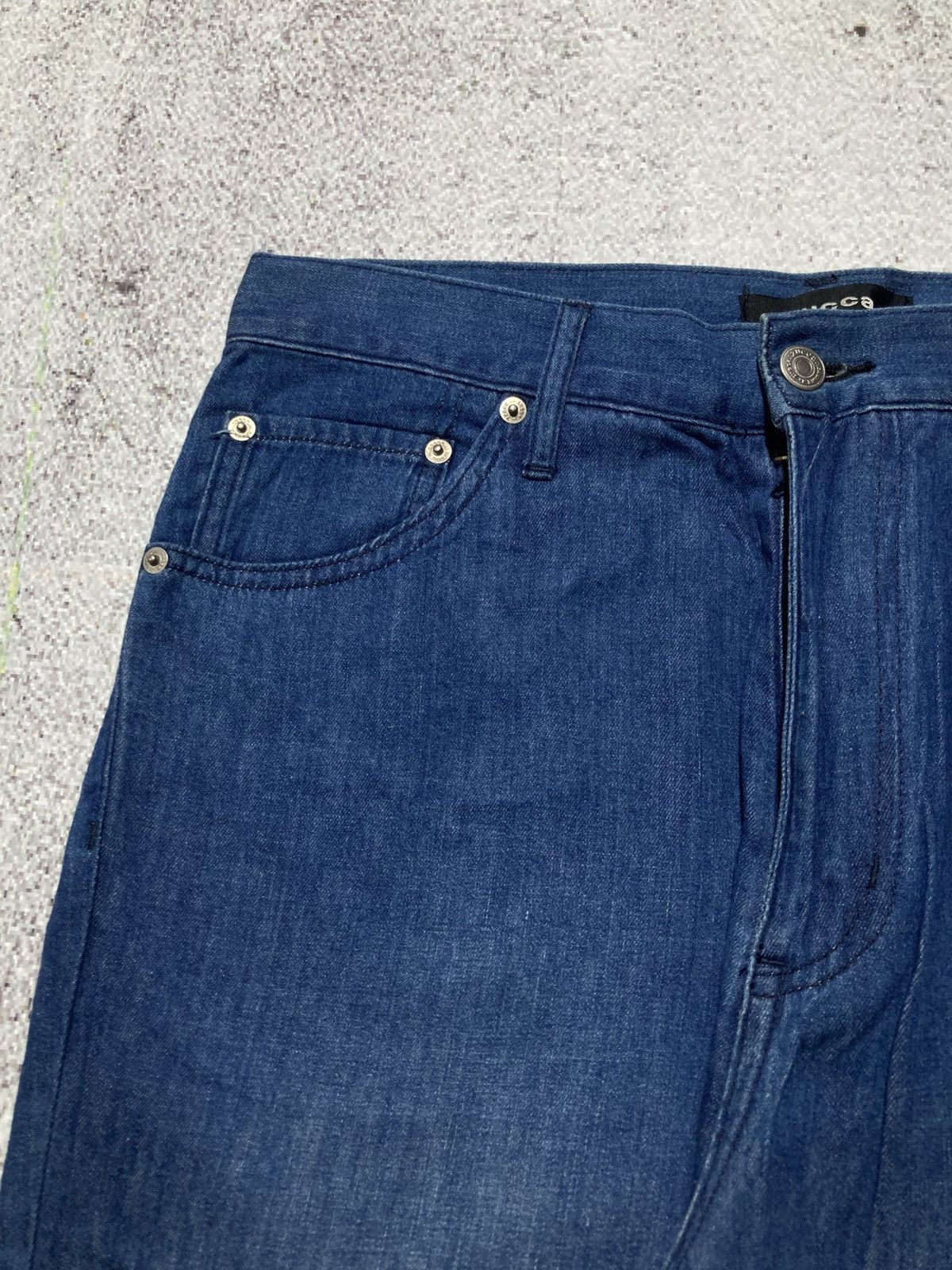 CABANE de ZUCCa Zucca by Issey Miyake Soft Denim Jeans Indigo Dye Pants Size US 31 - 11 Thumbnail