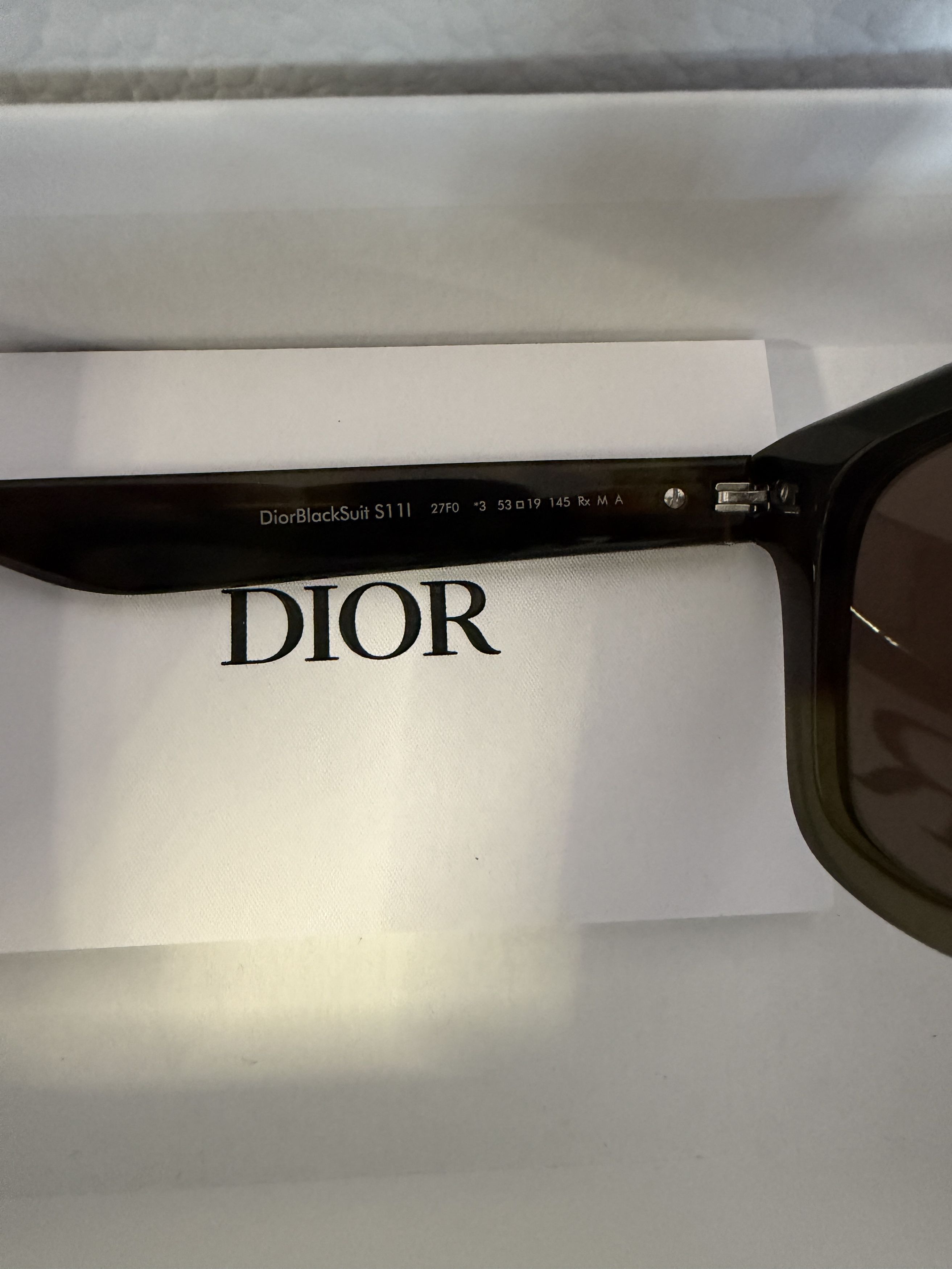 Dior DIOR Sunglasses DIORBLACKSUIT S11I 24A0 Size ONE SIZE - 4 Thumbnail